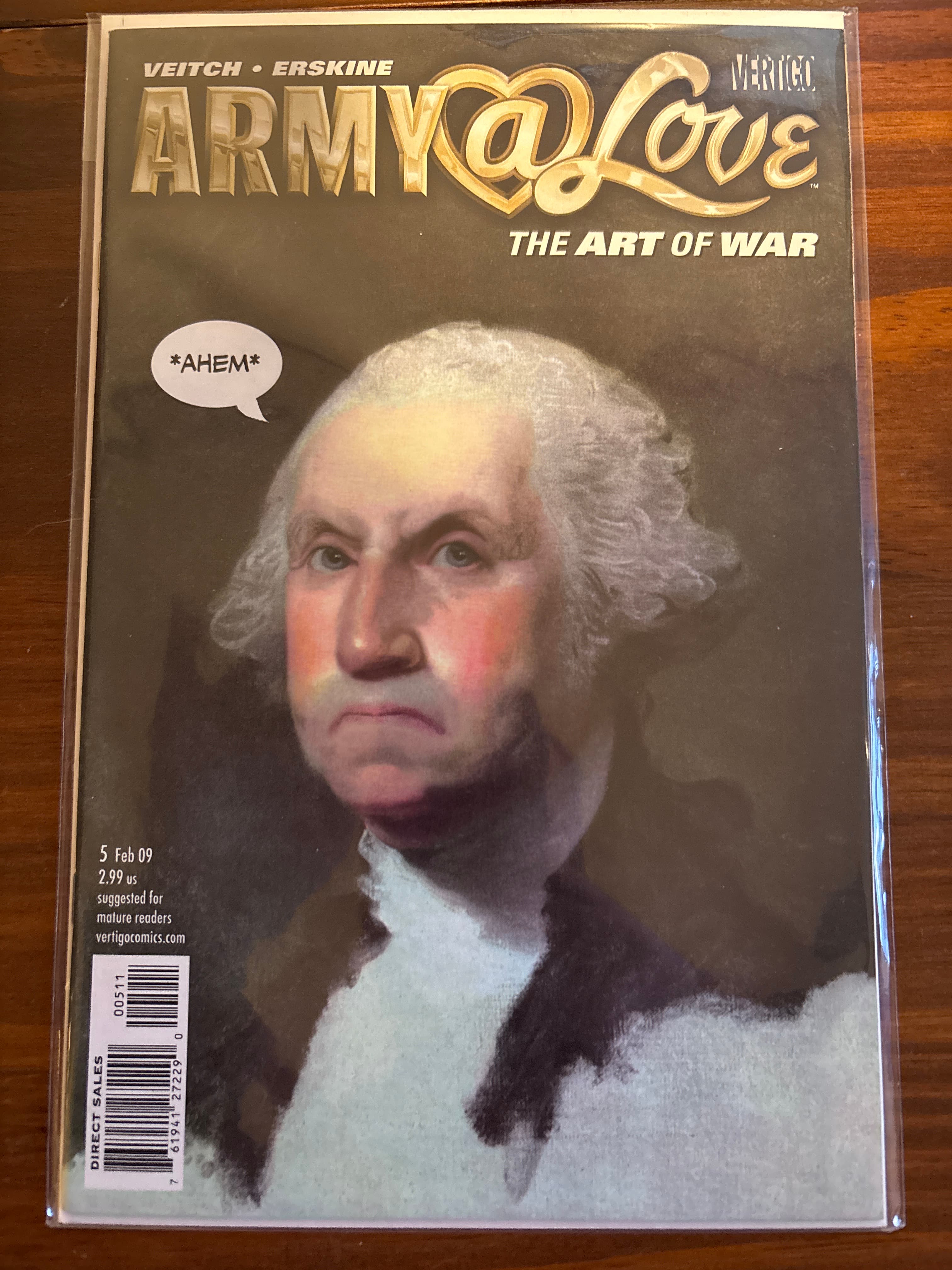 Cover of Army@Love [Army@Love: The Art of War] (2008) #5