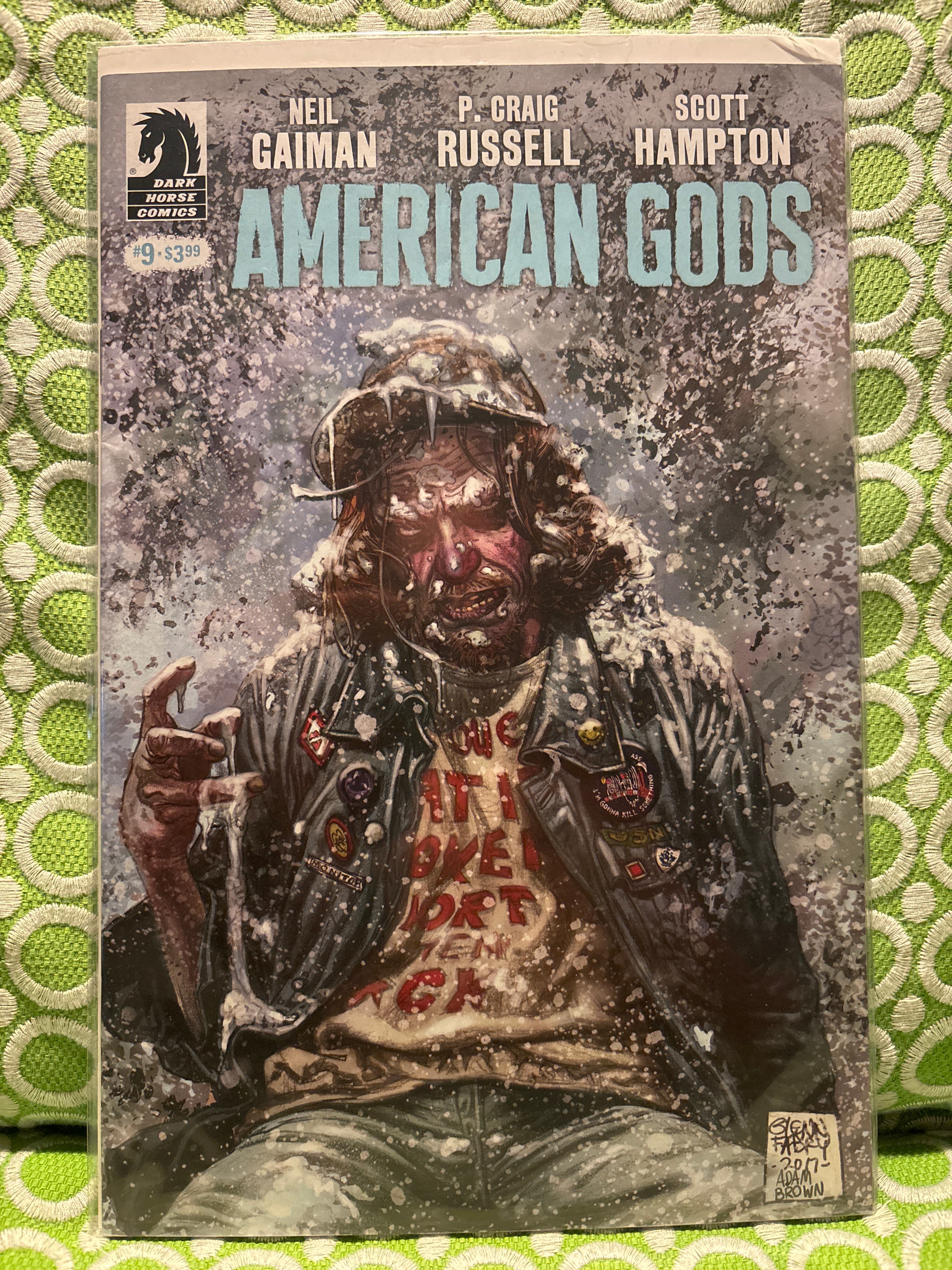 Cover of American Gods (2017) #9