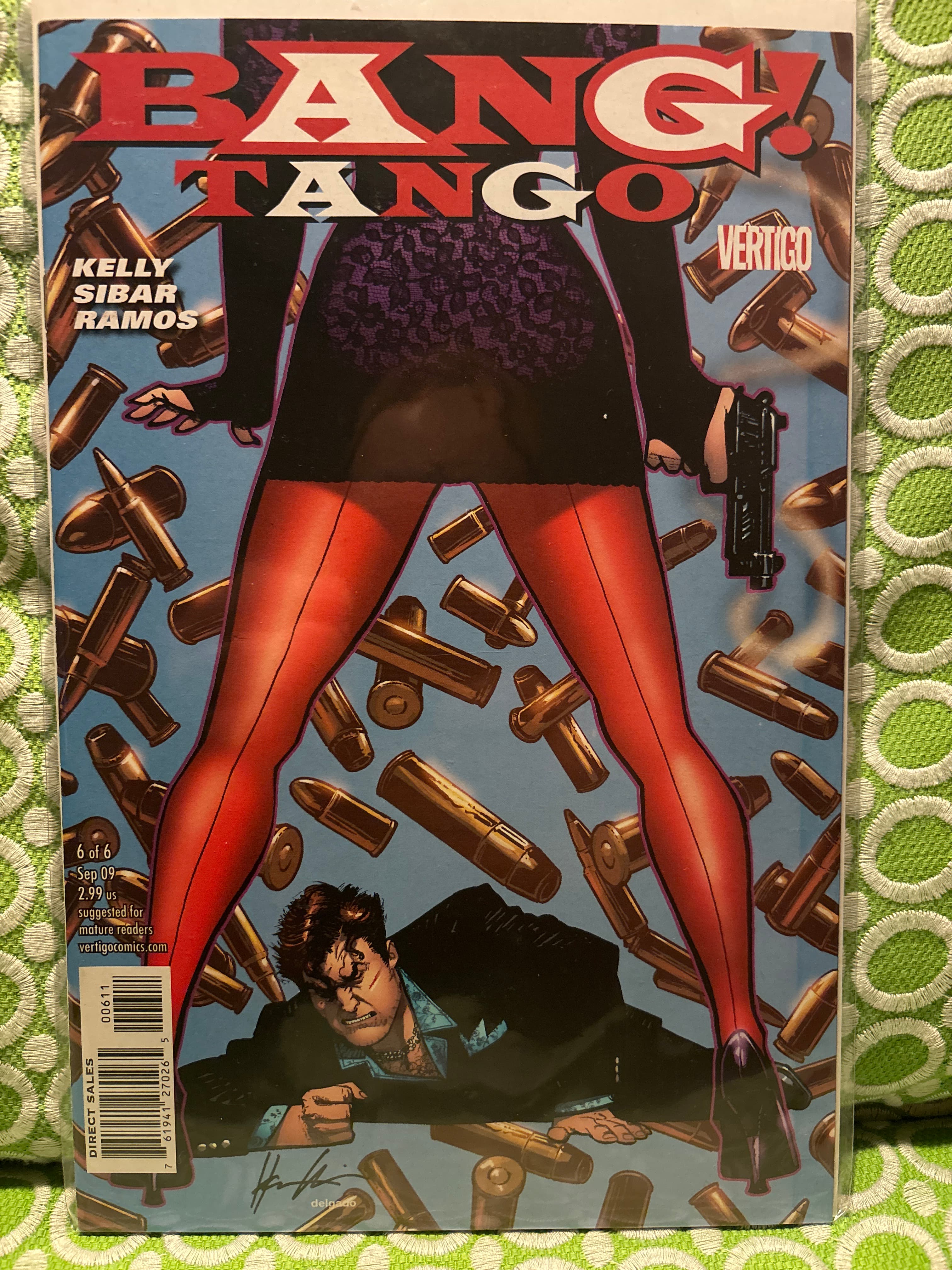 Cover of Bang! Tango (2009) #6