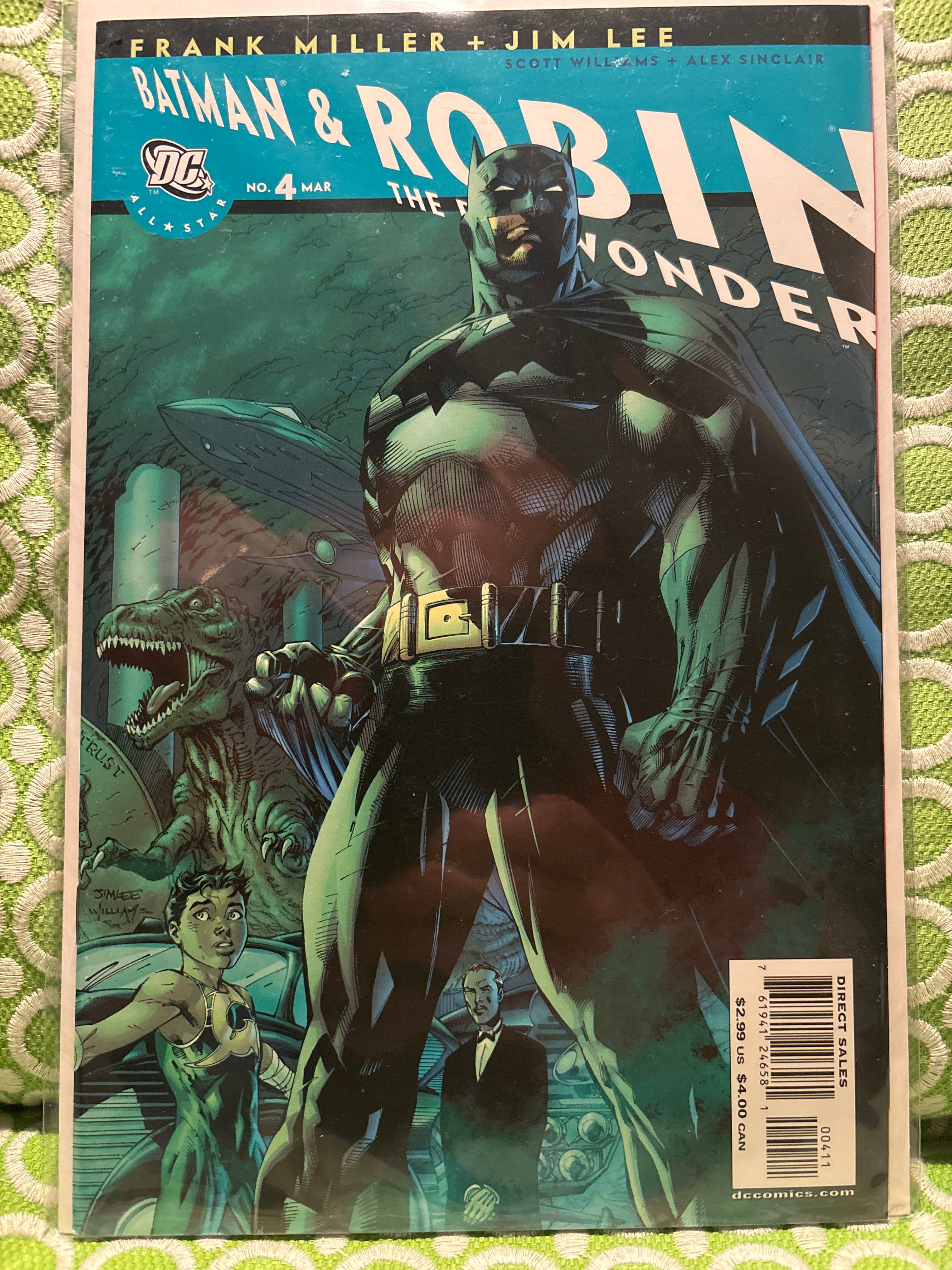 Cover of All Star Batman & Robin, the Boy Wonder (2005) #4 — Jim Lee / Scott Williams Cover