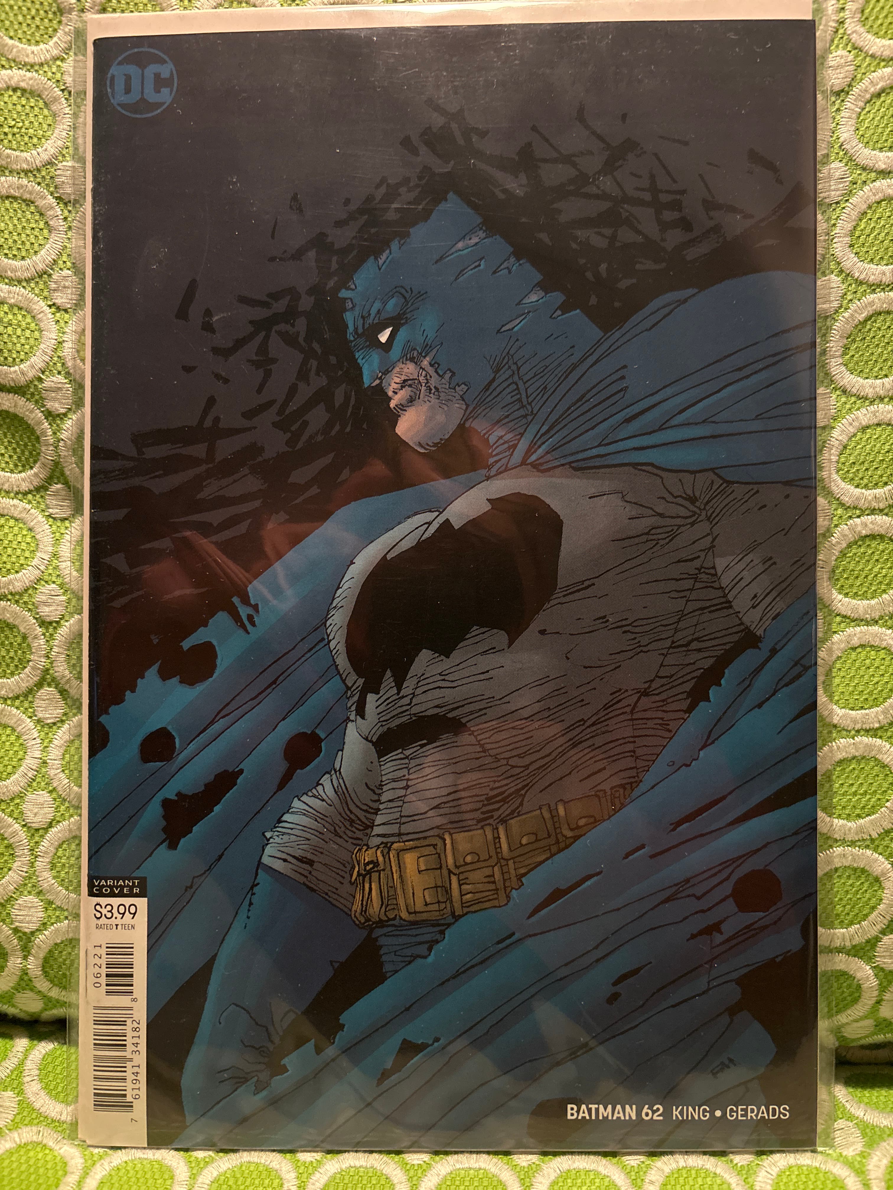 Cover of Batman (2016) #62 — Frank Miller Cover