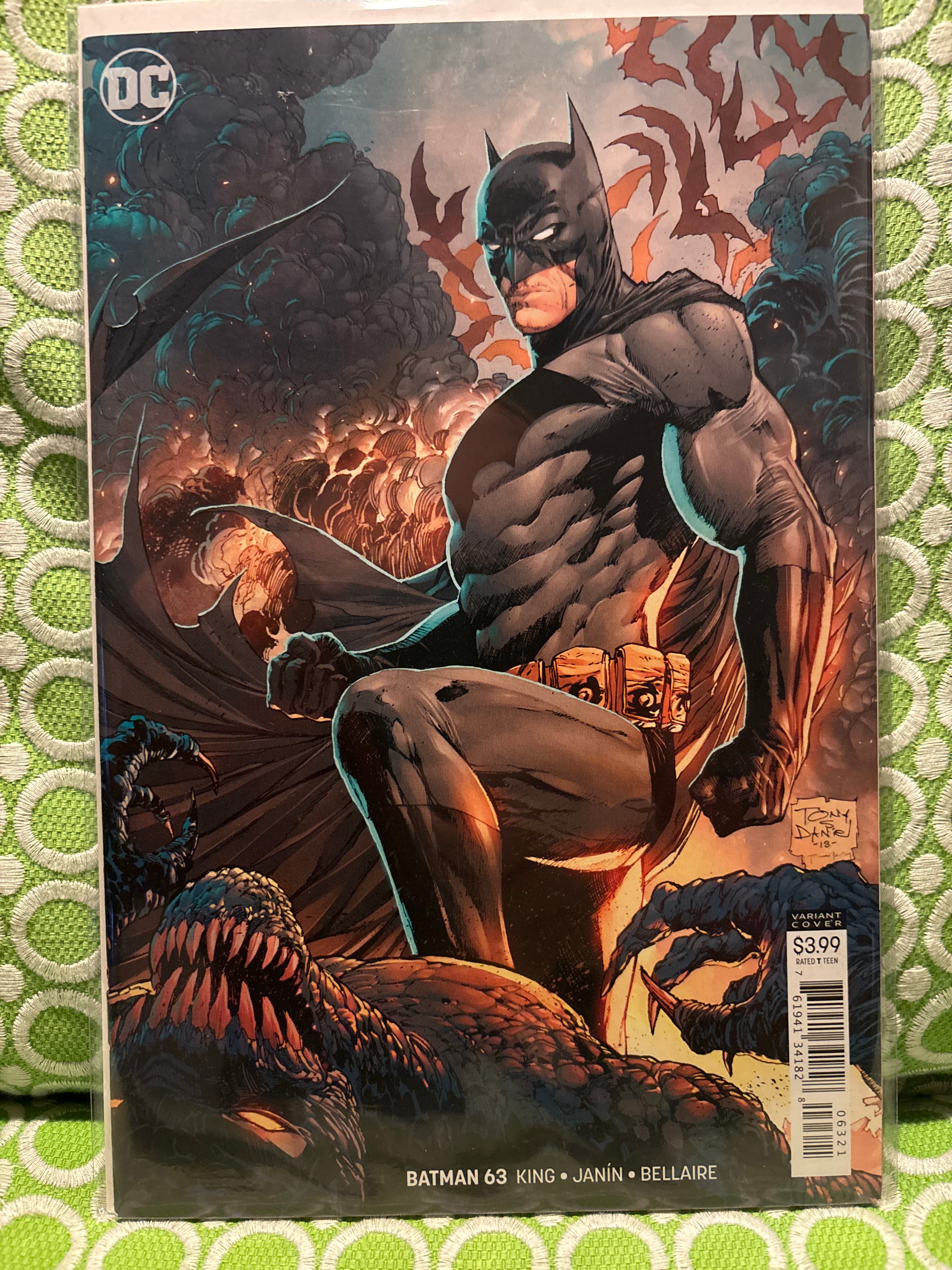 Cover of Batman (2016) #63 — Tony S. Daniel Cover