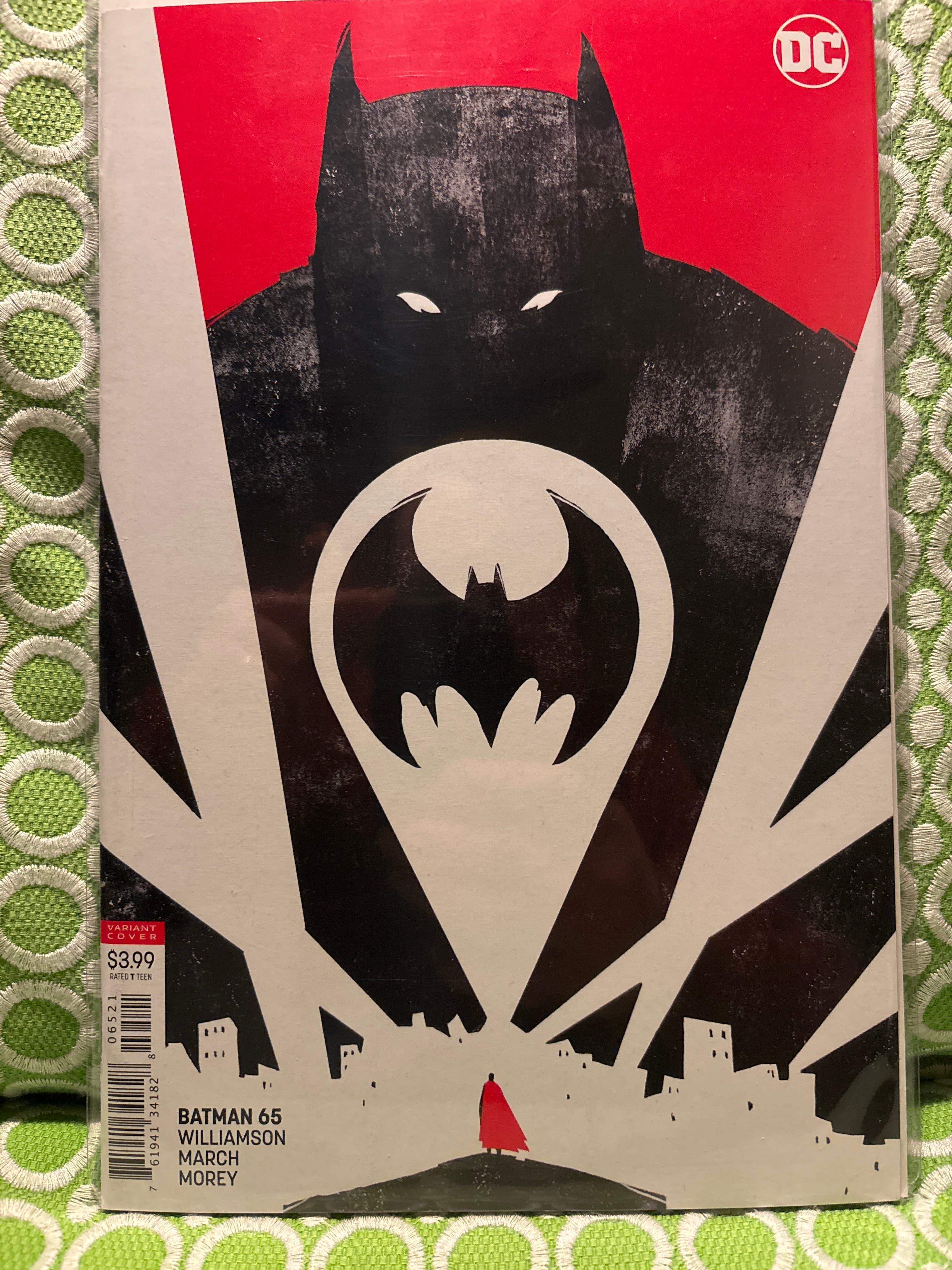 Cover of Batman (2016) #65 — Jeffrey Alan Love Cover