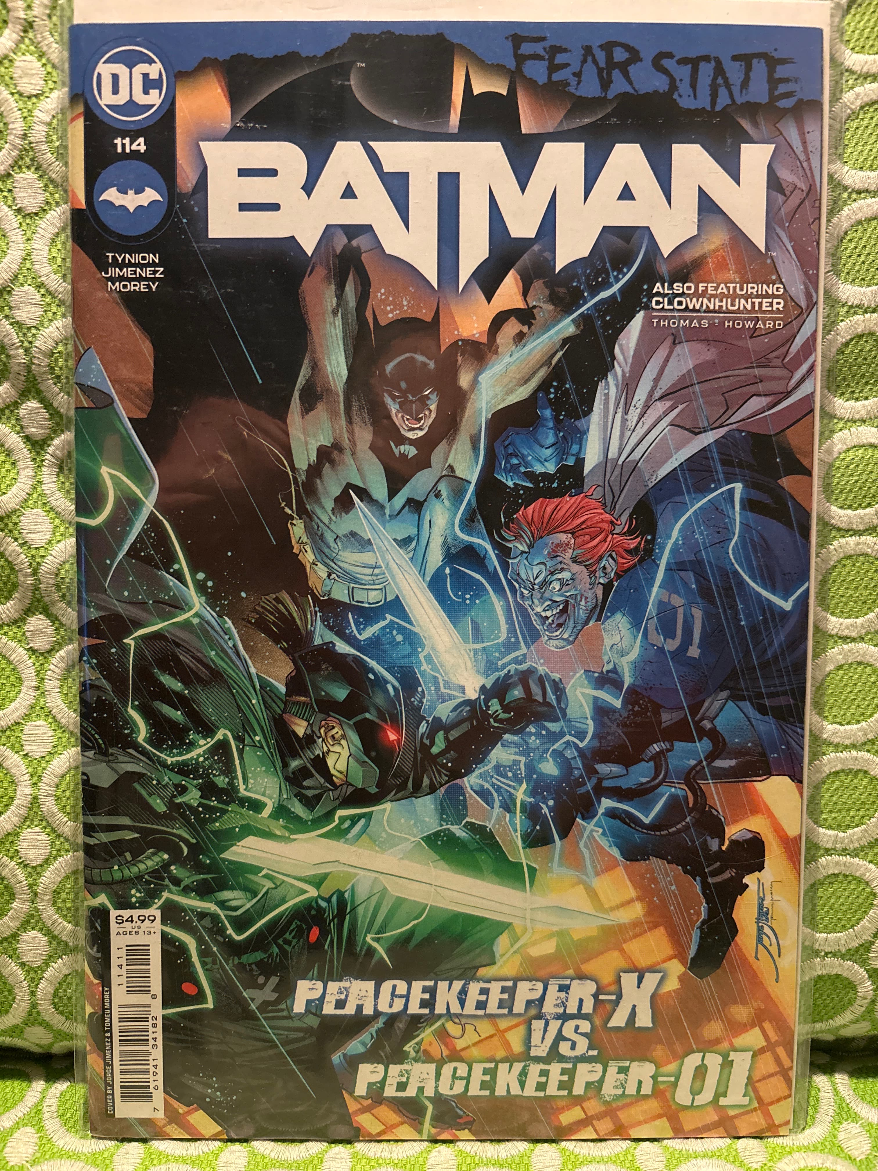 Cover of Batman (2016) #114 — Jorge Jiménez Cover