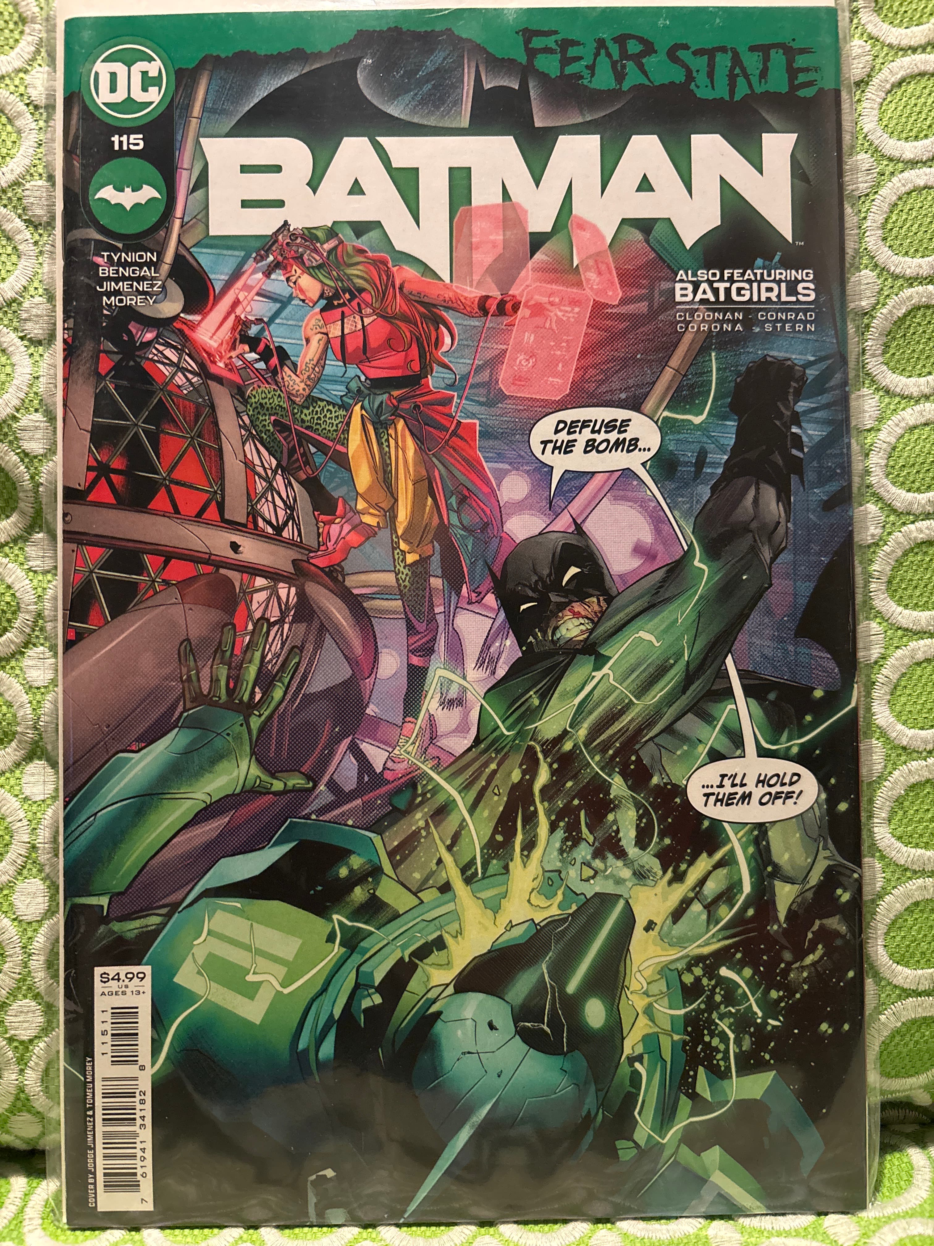 Cover of Batman (2016) #115 — Jorge Jiménez Cover