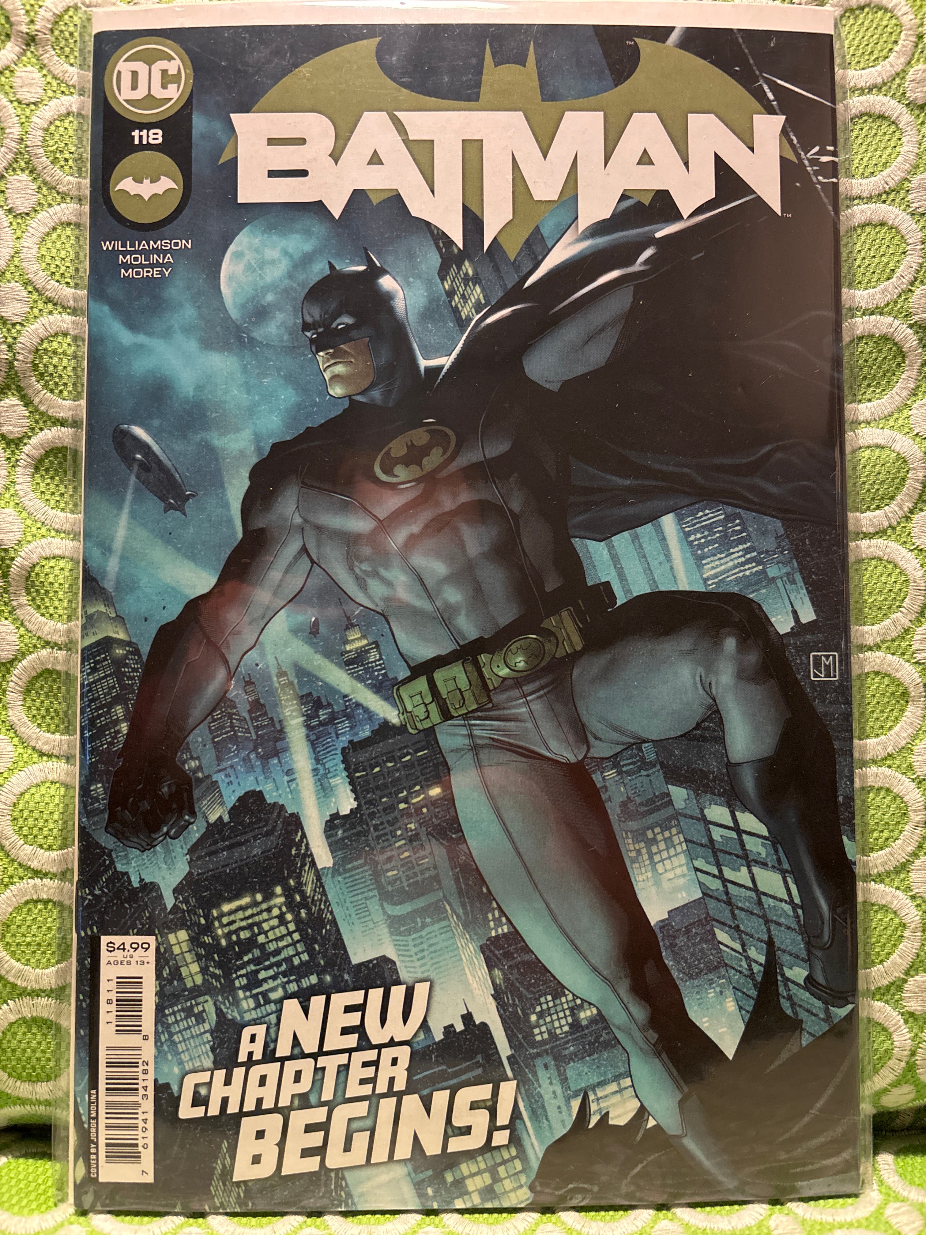 Cover of Batman (2016) #118 — Jorge Molina Cover