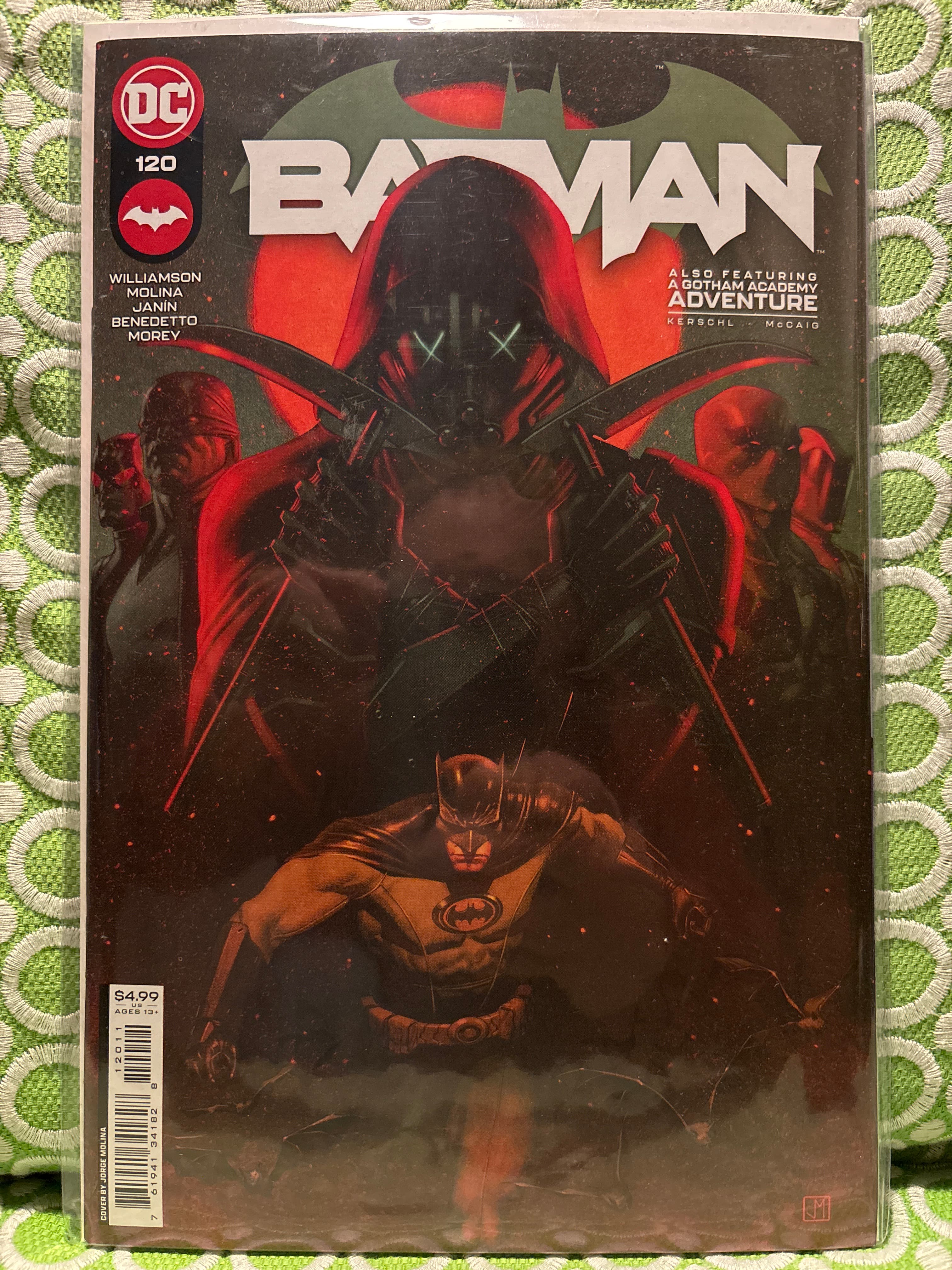 Cover of Batman (2016) #120 — Jorge Molina Cover