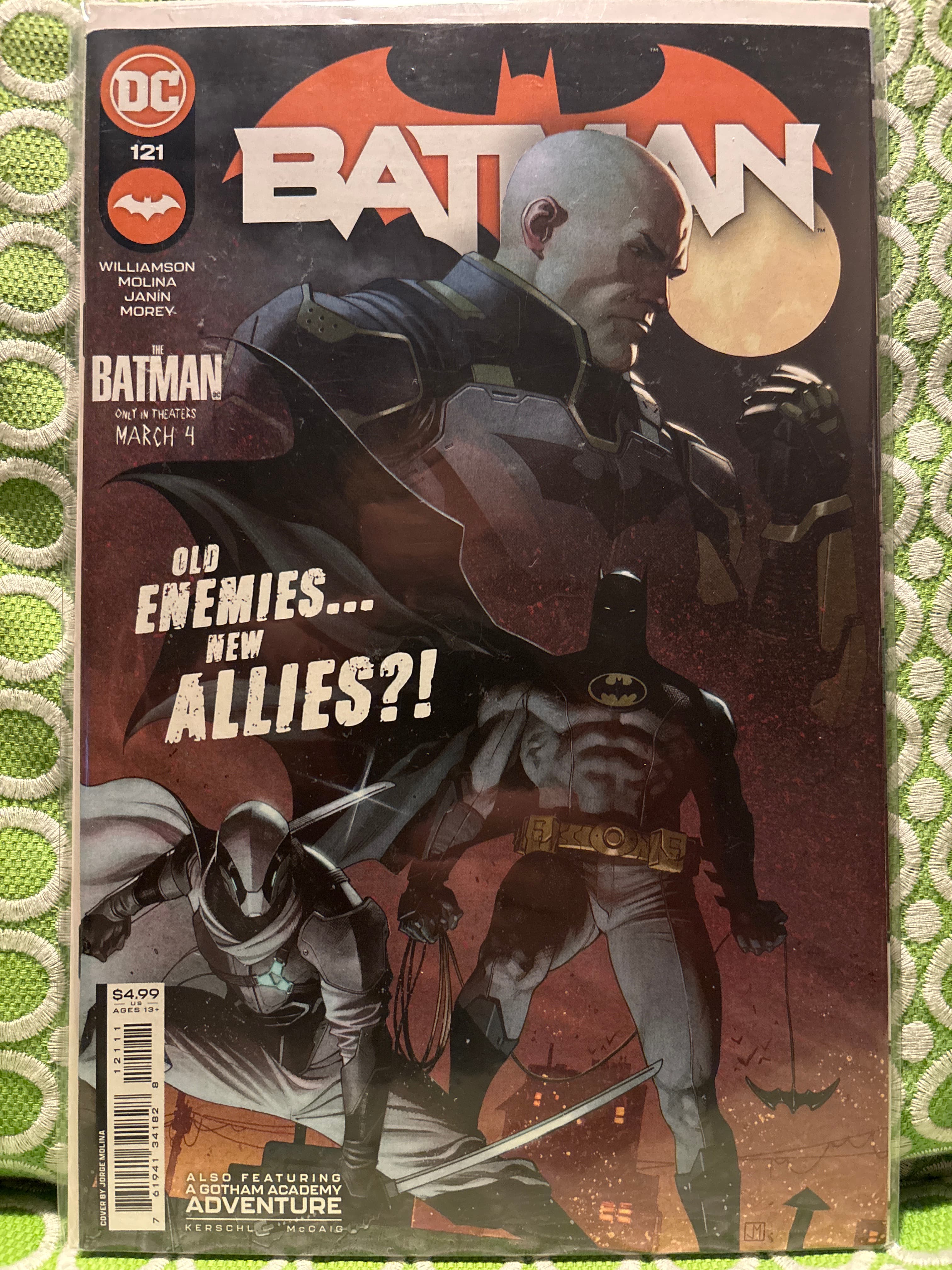 Cover of Batman (2016) #121 — Jorge Molina Cover