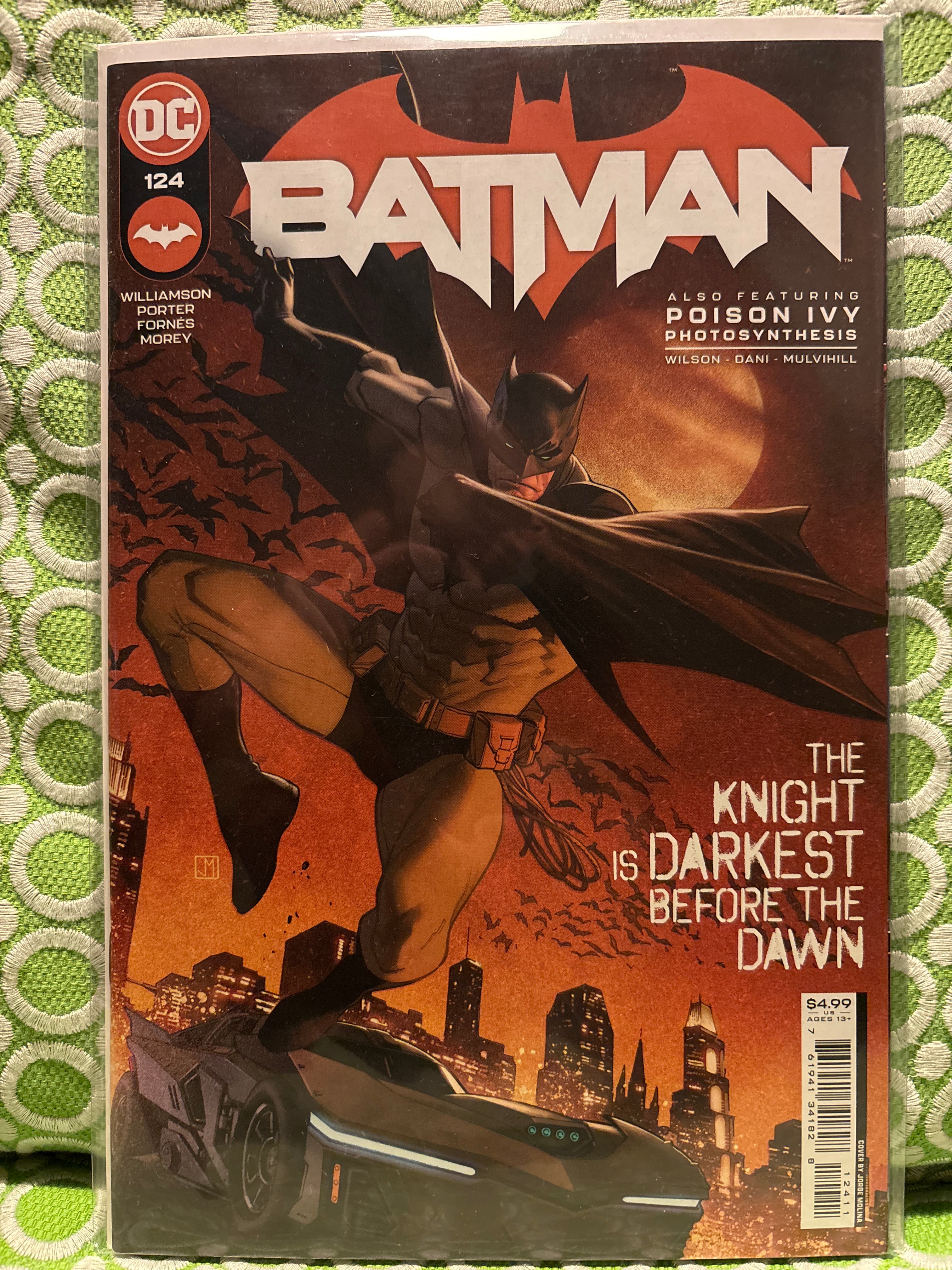 Cover of Batman (2016) #124 — Jorge Molina Cover