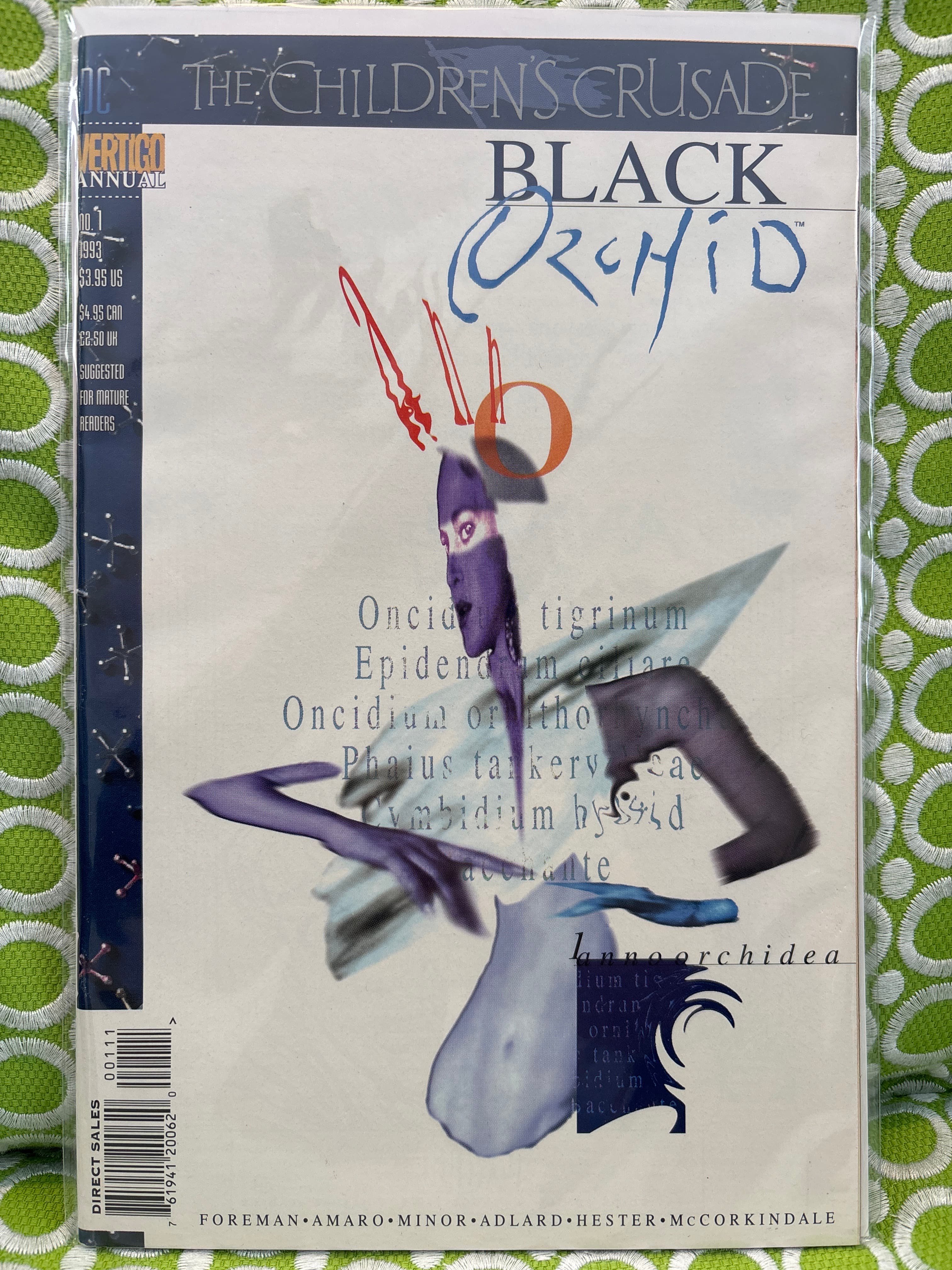 Cover of Black Orchid Annual (1993) #1