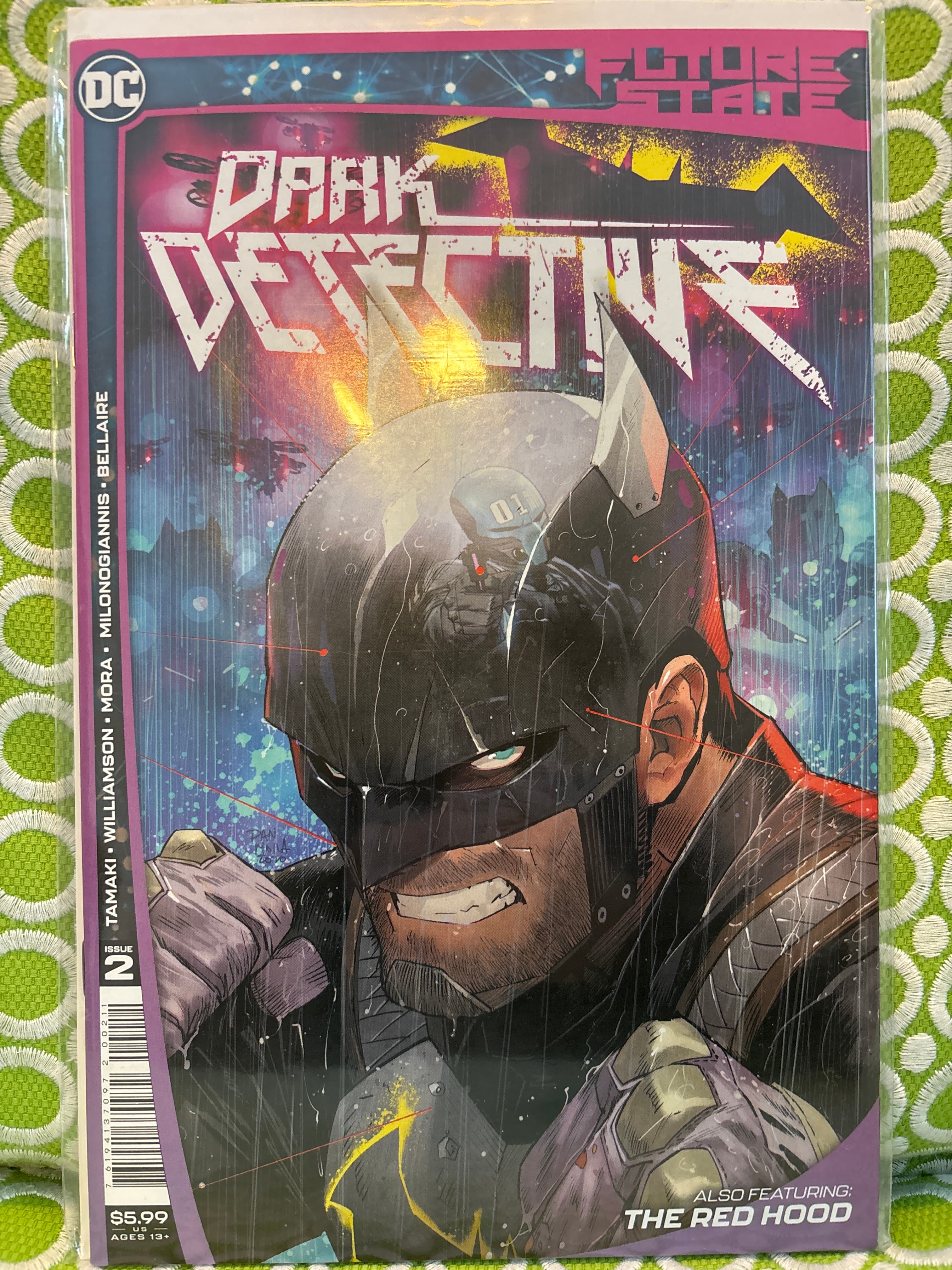 Cover of Future State: Dark Detective (2021) #2 — Dan Mora Cover
