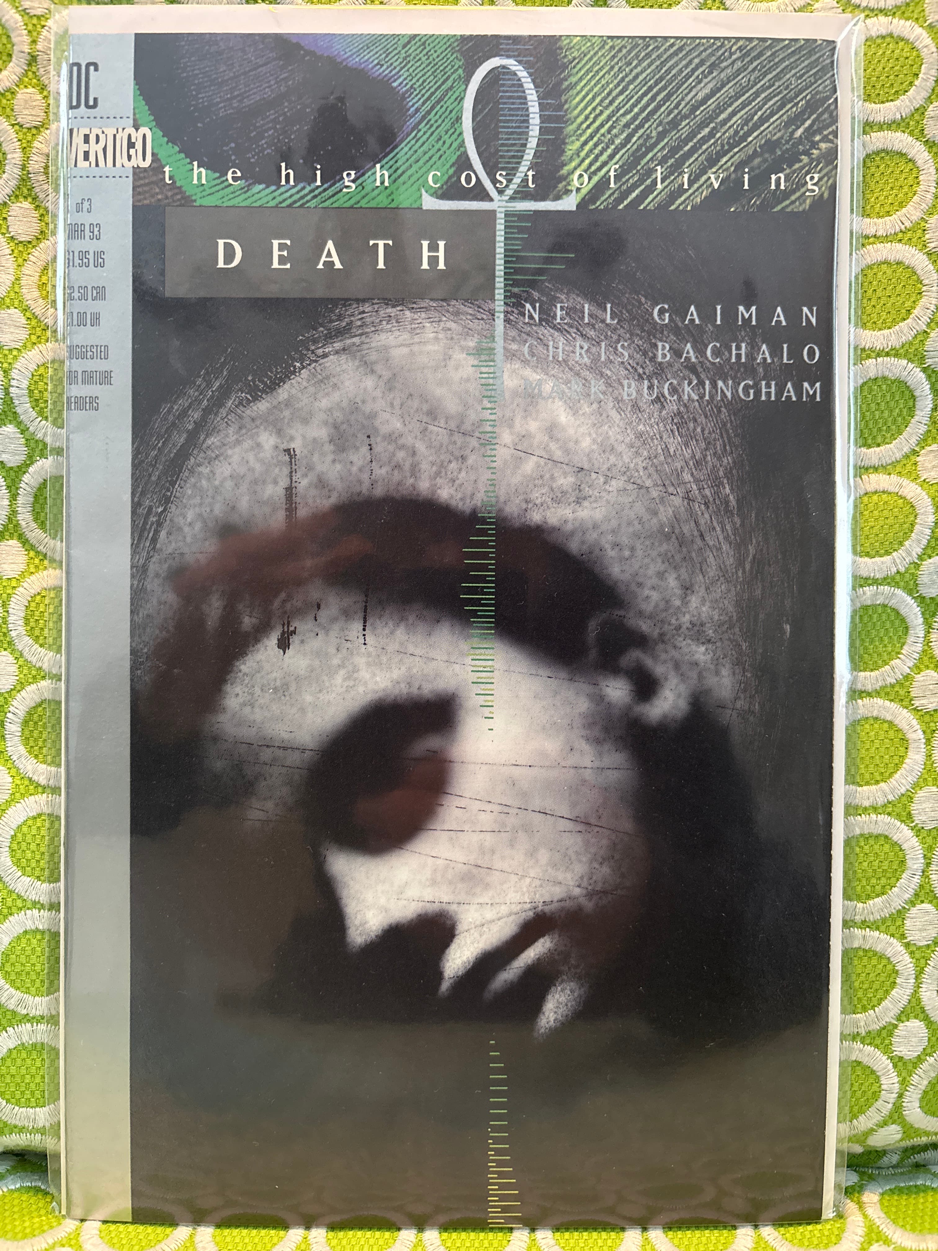 Cover of Death: The High Cost of Living (1993) #1 — Standard Cover