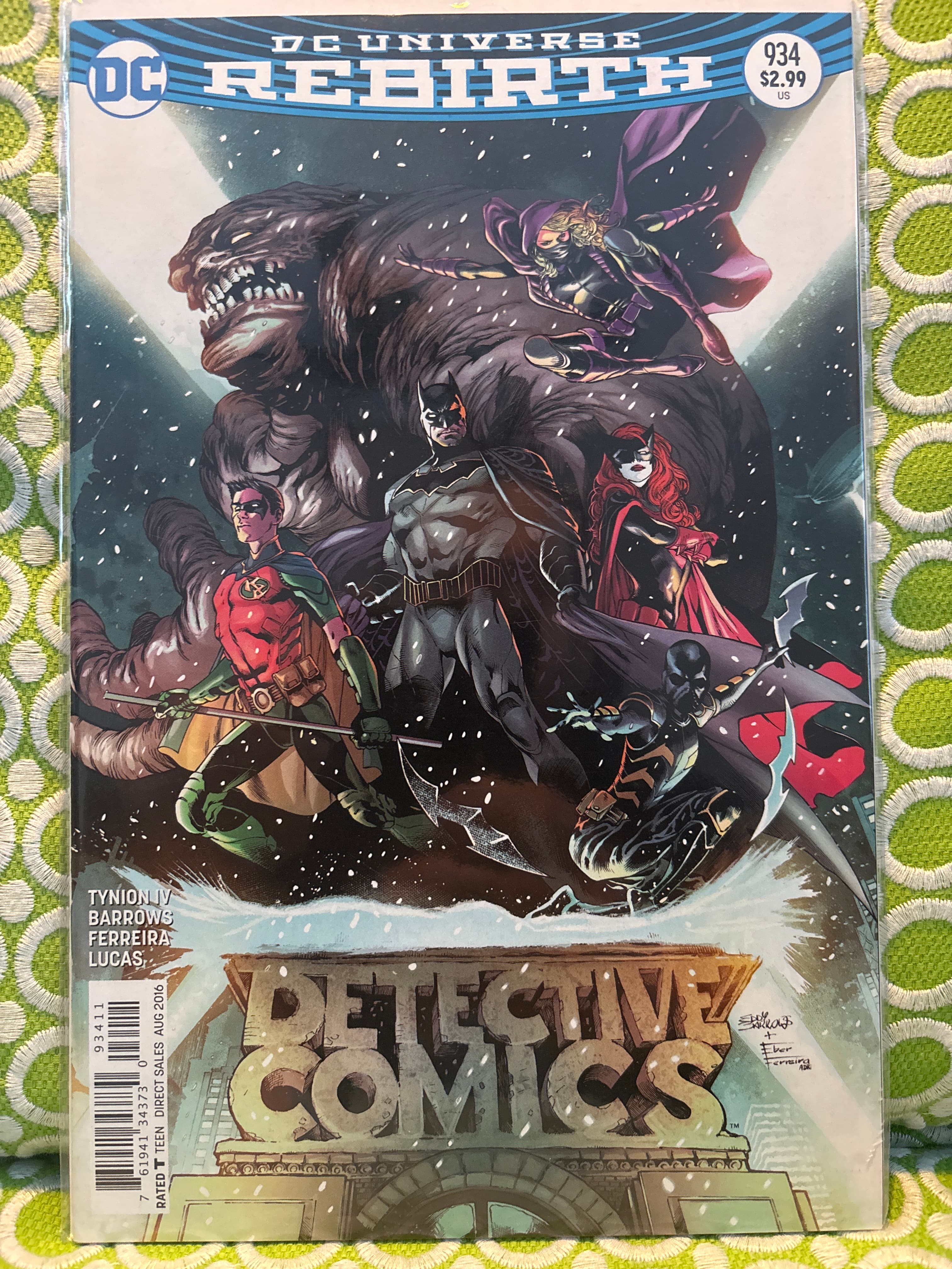 Cover of Detective Comics (2011) #934
