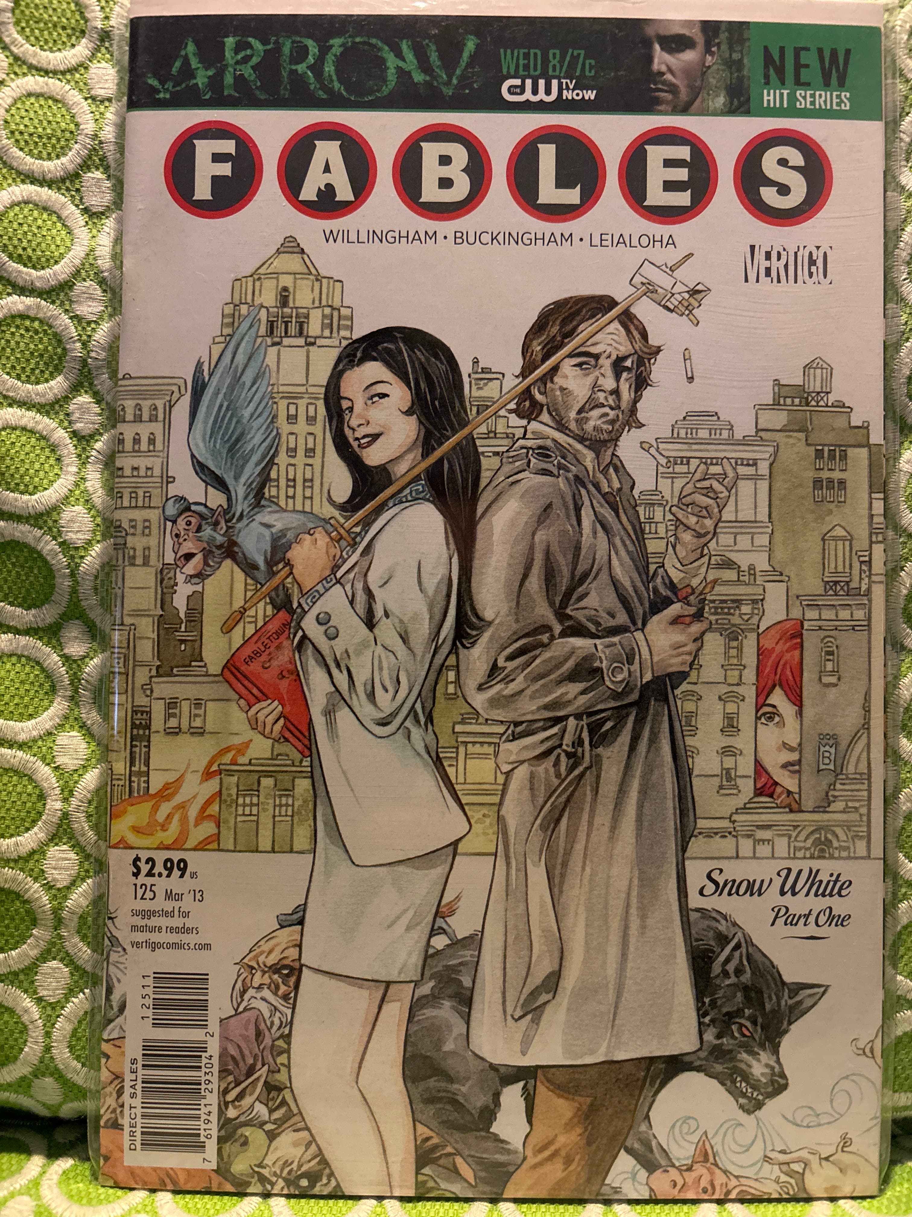 Cover of Fables (2002) #125