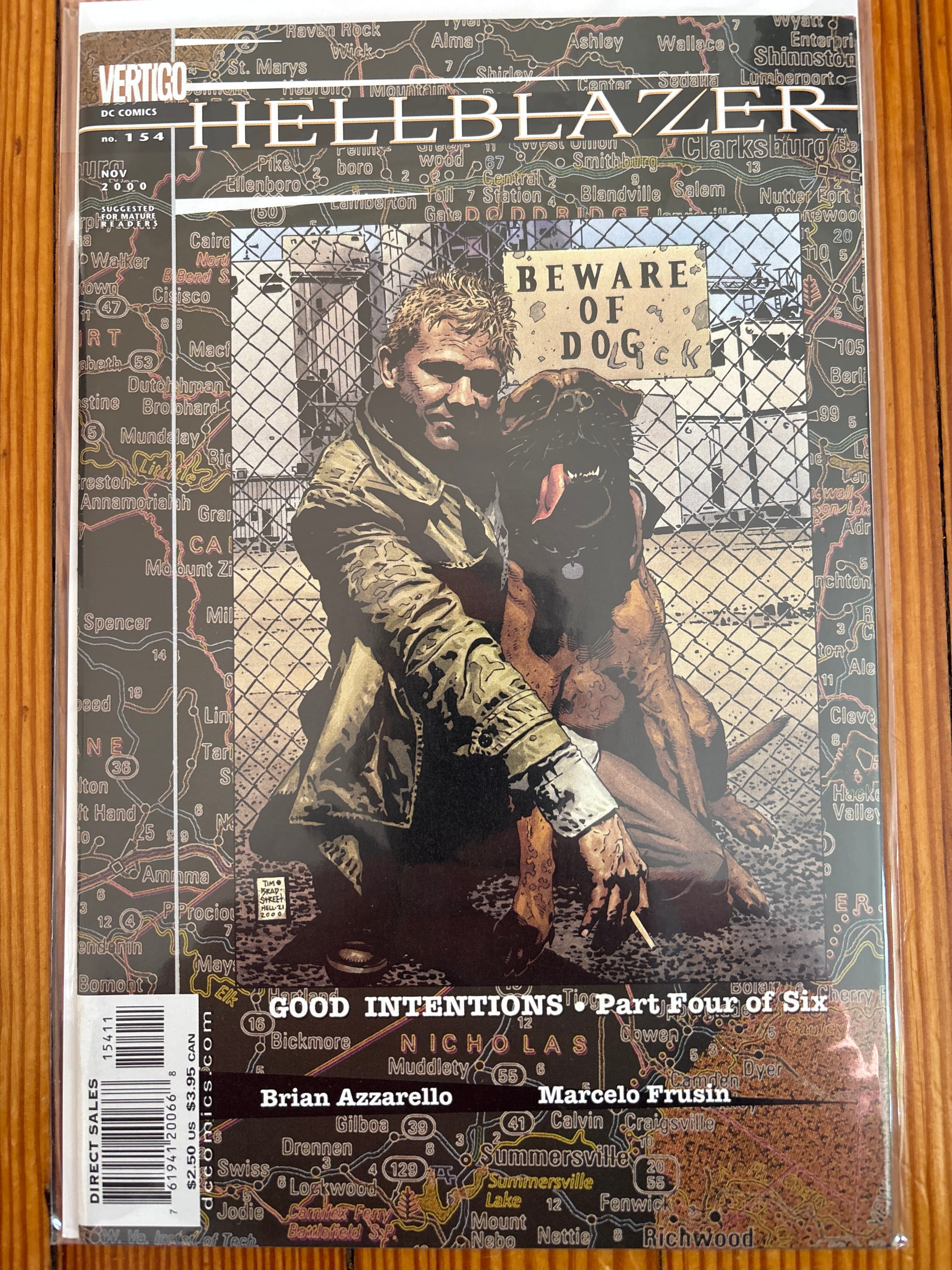 Cover of Hellblazer (1988) #154