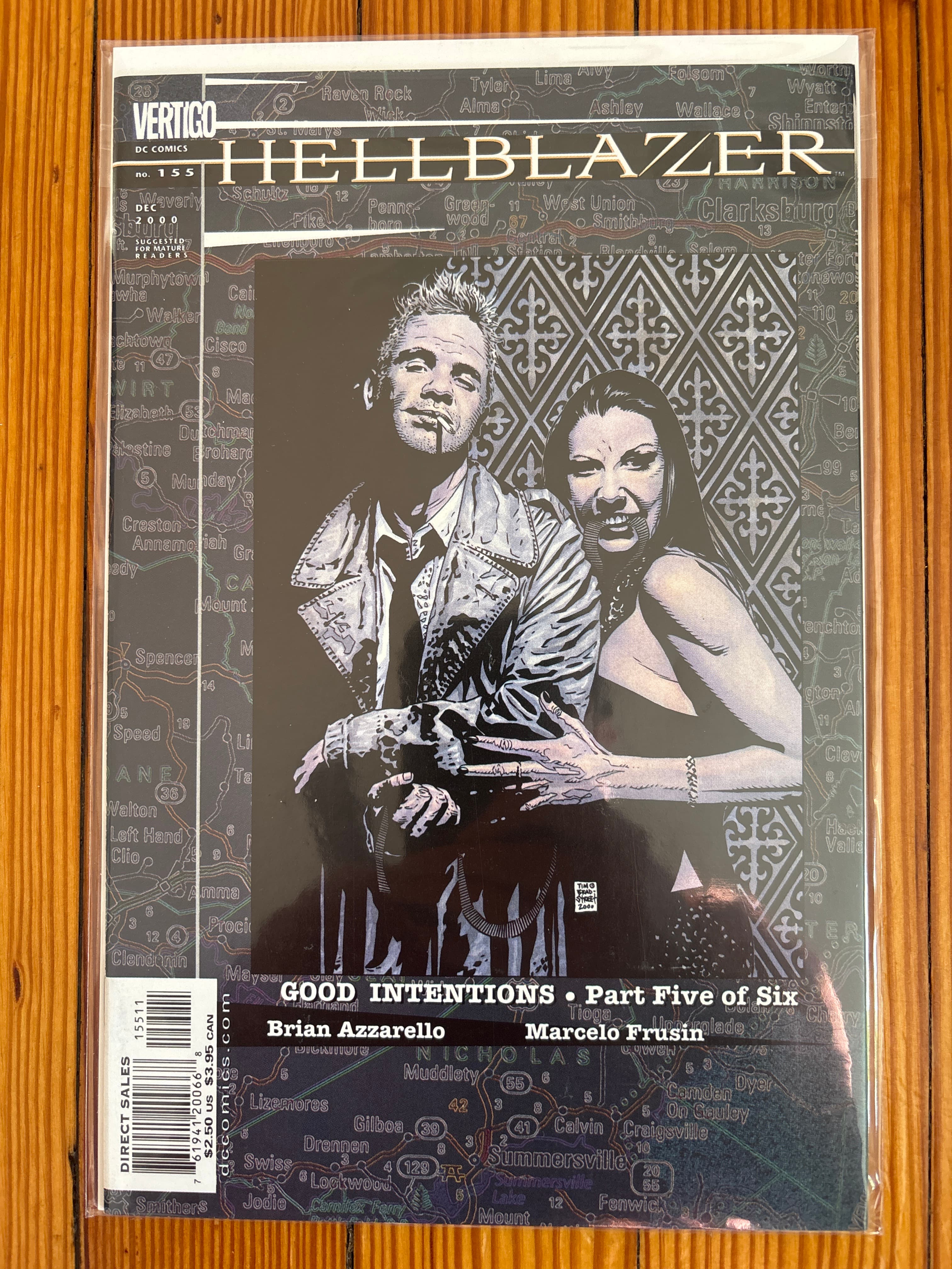 Cover of Hellblazer (1988) #155