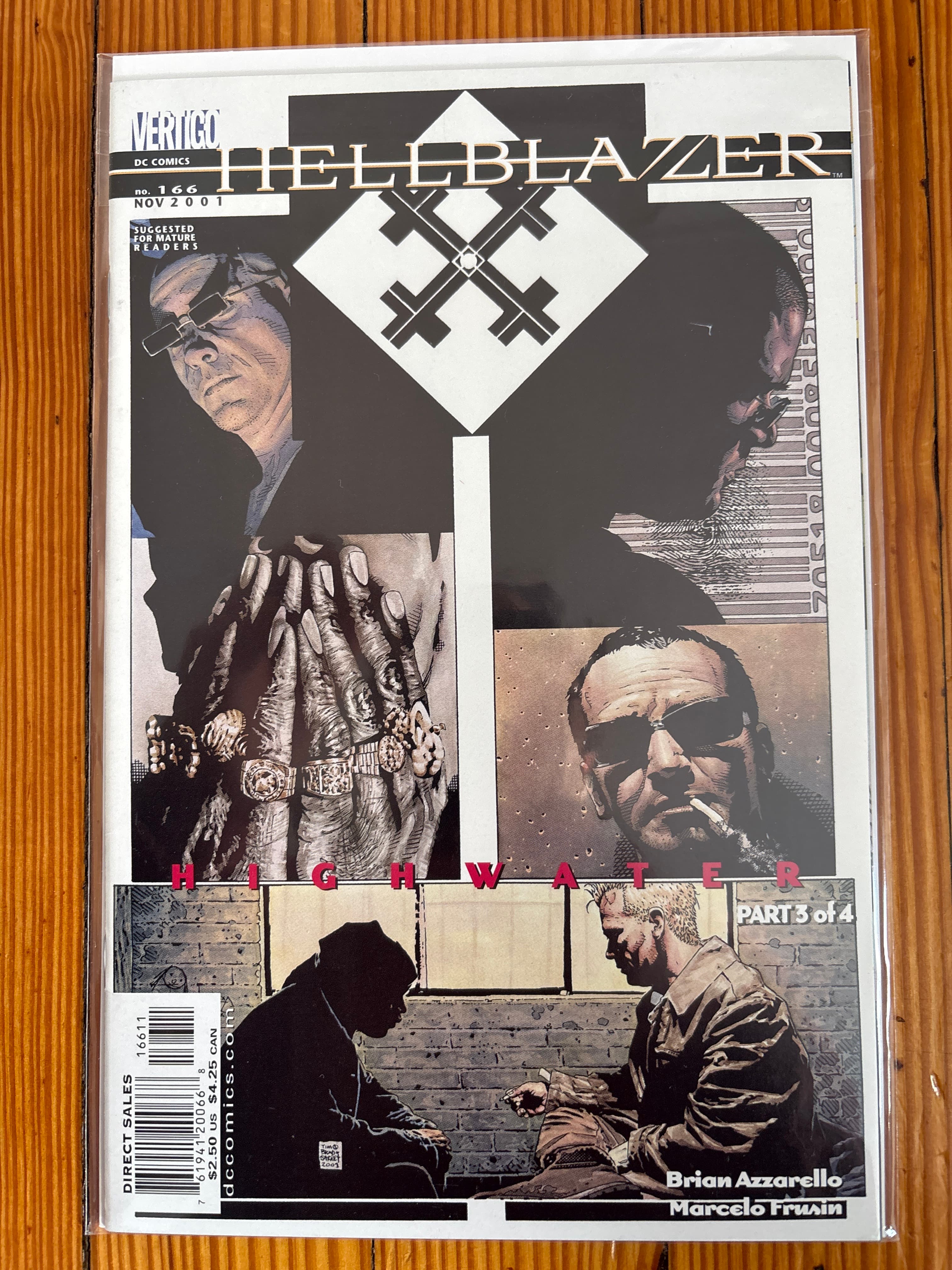 Cover of Hellblazer (1988) #166