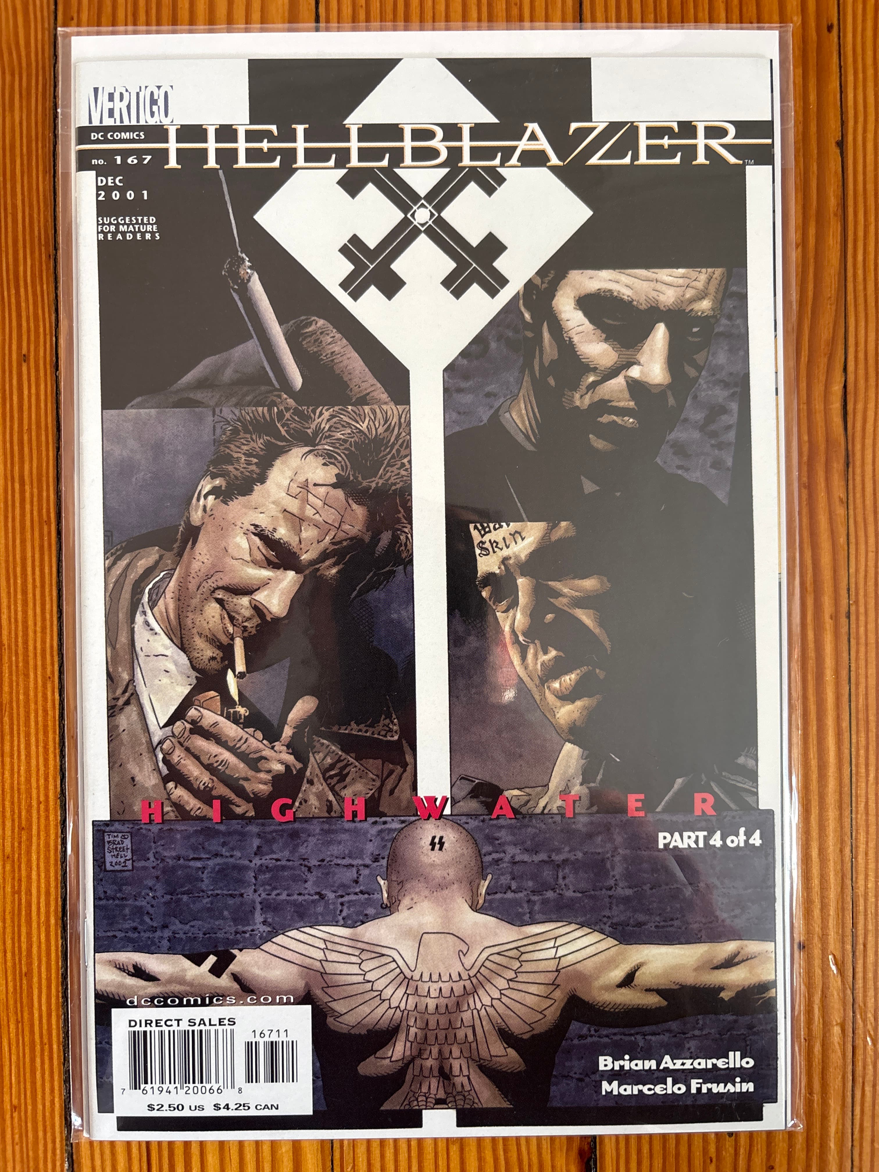 Cover of Hellblazer (1988) #167