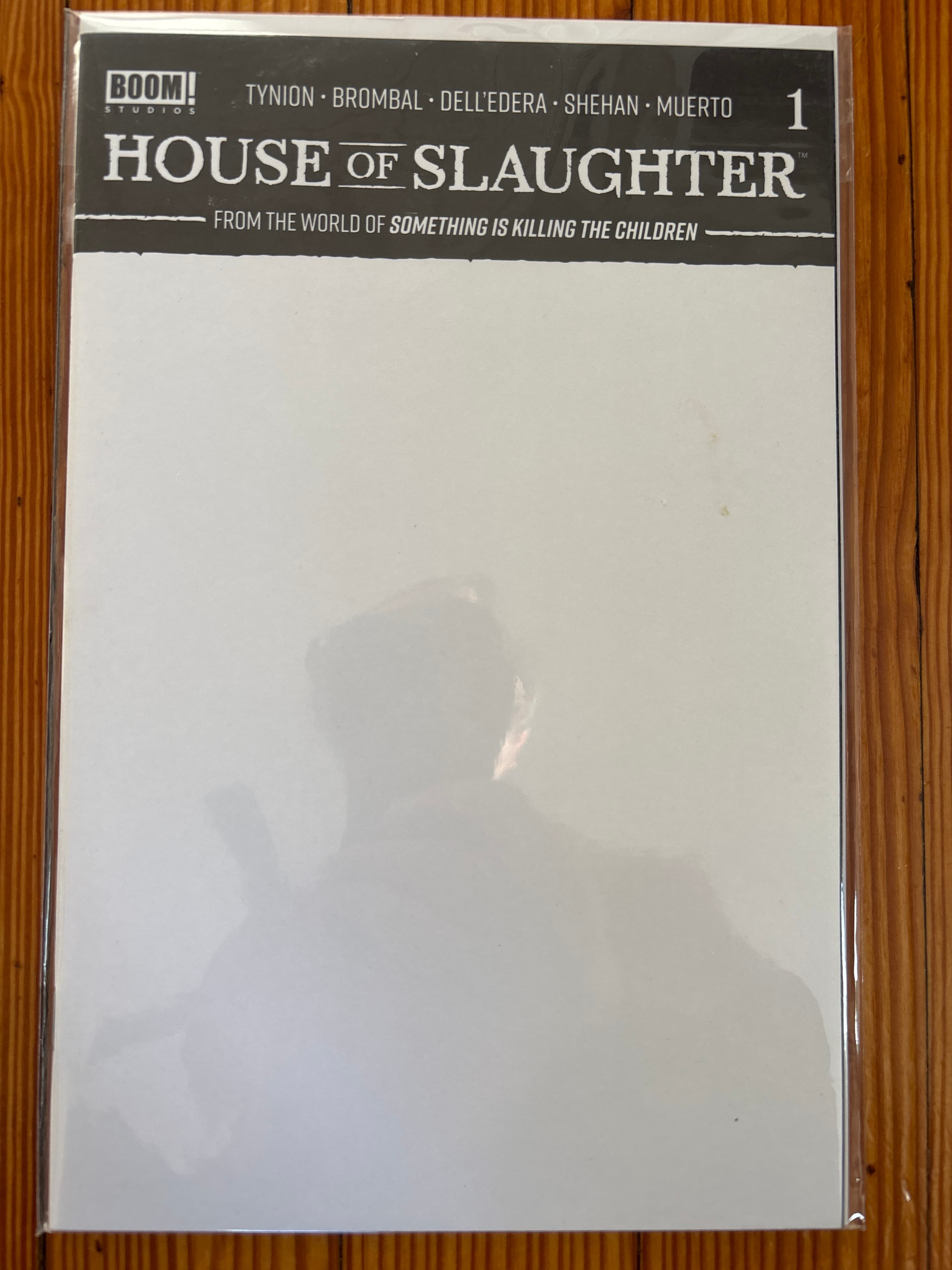 Cover of House of Slaughter (2021) #1 — Blank Cover