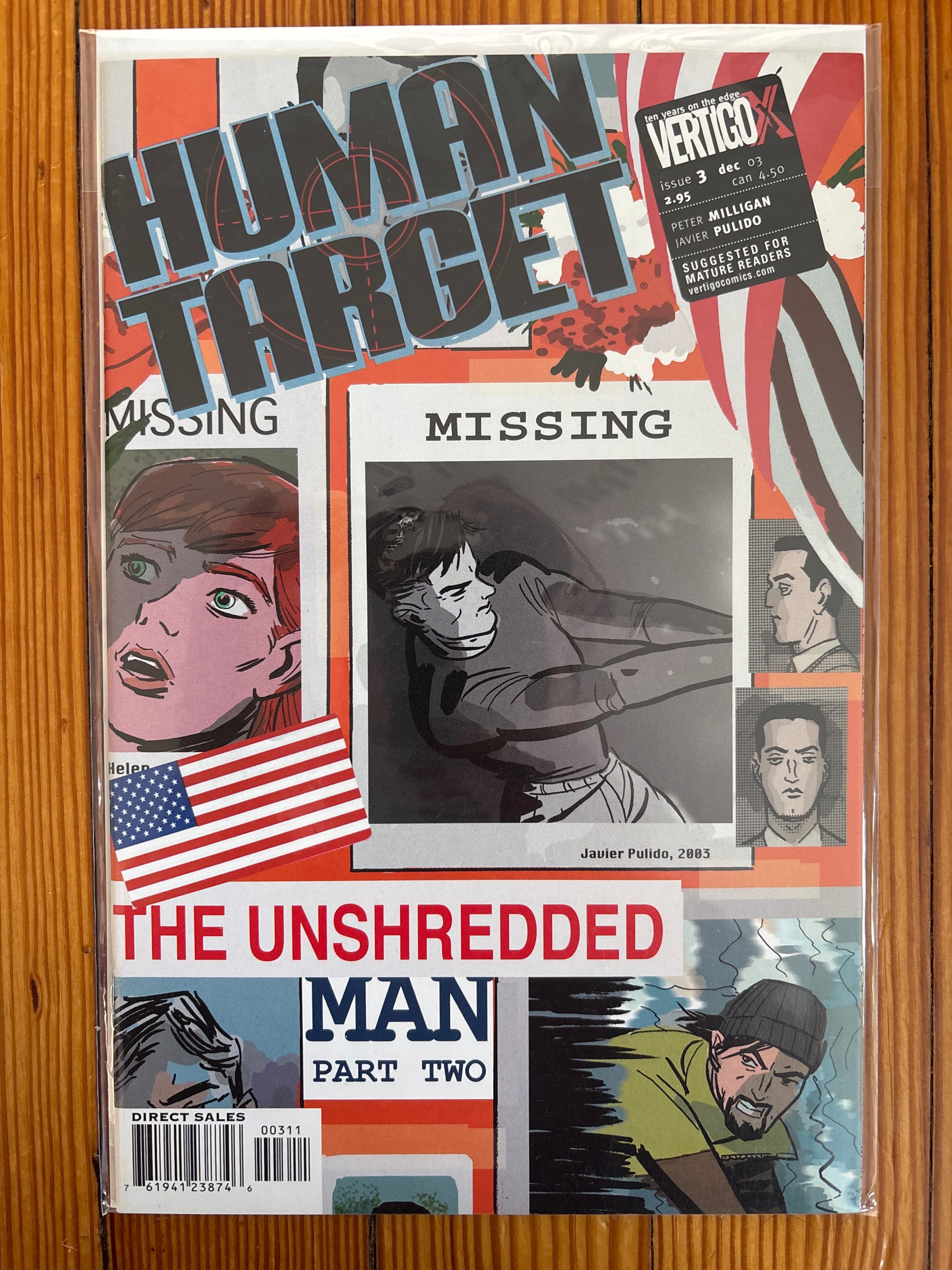 Cover of Human Target (2003) #3