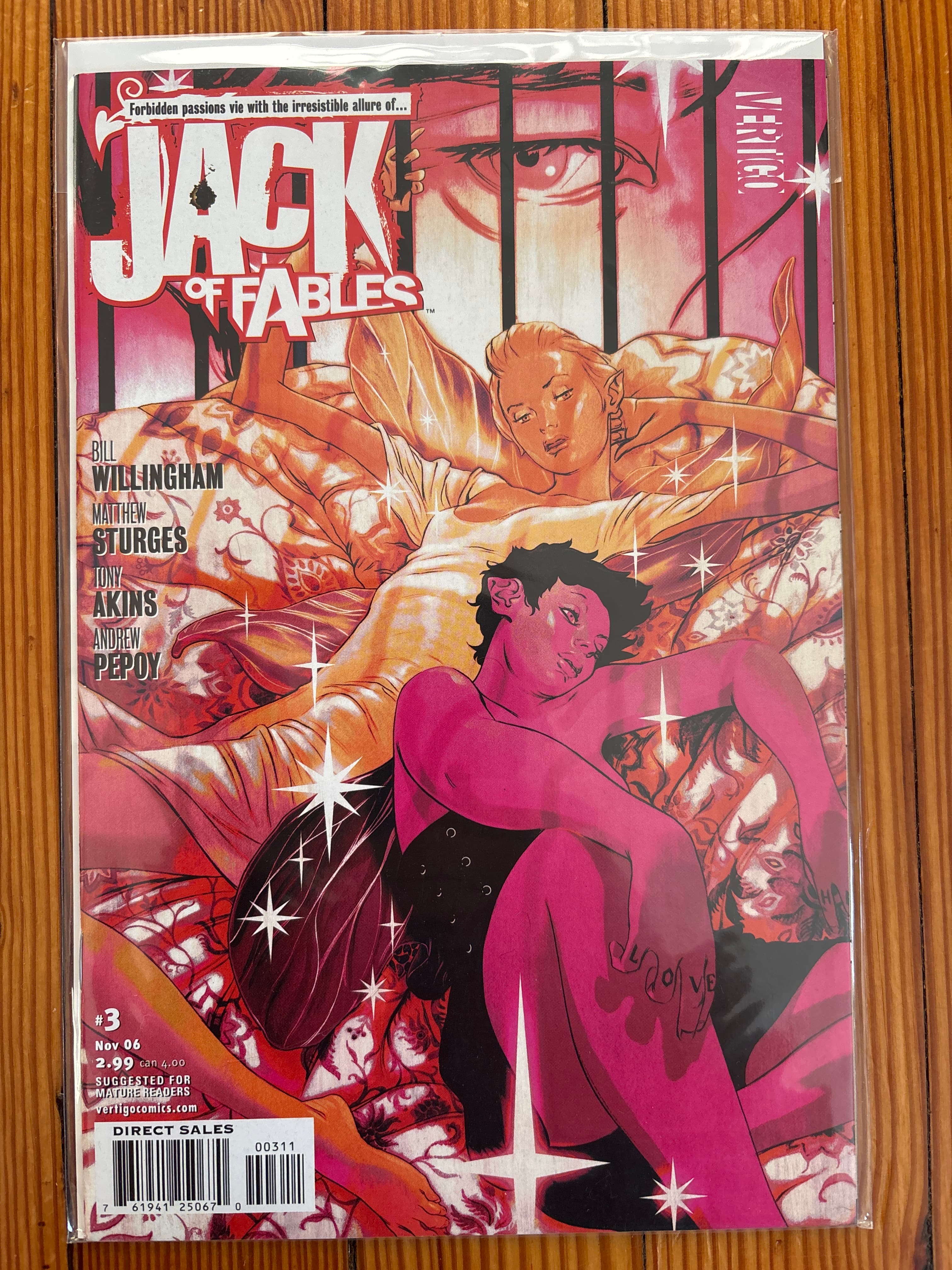 Cover of Jack of Fables (2006) #3