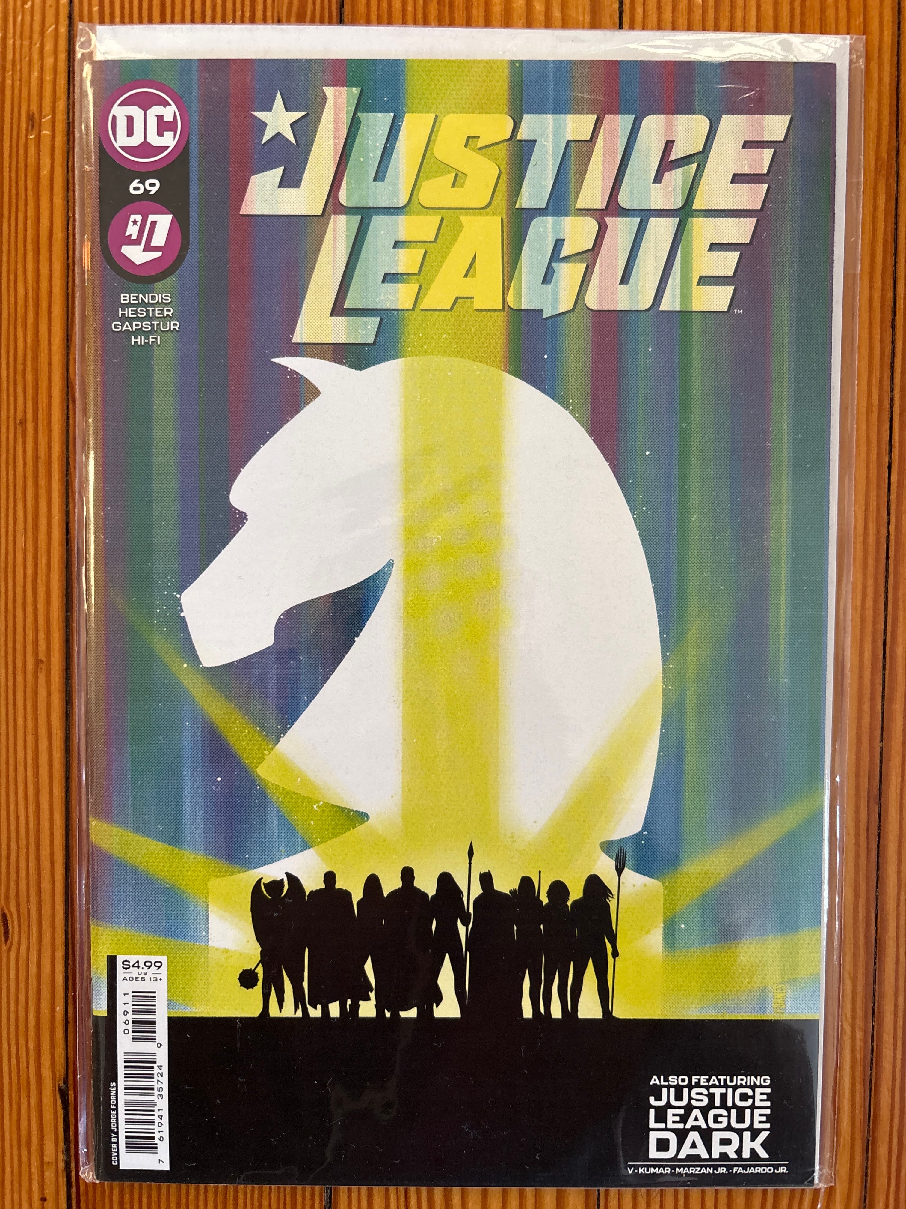 Cover of Justice League (2018) #69 — Jorge Fornés Cover
