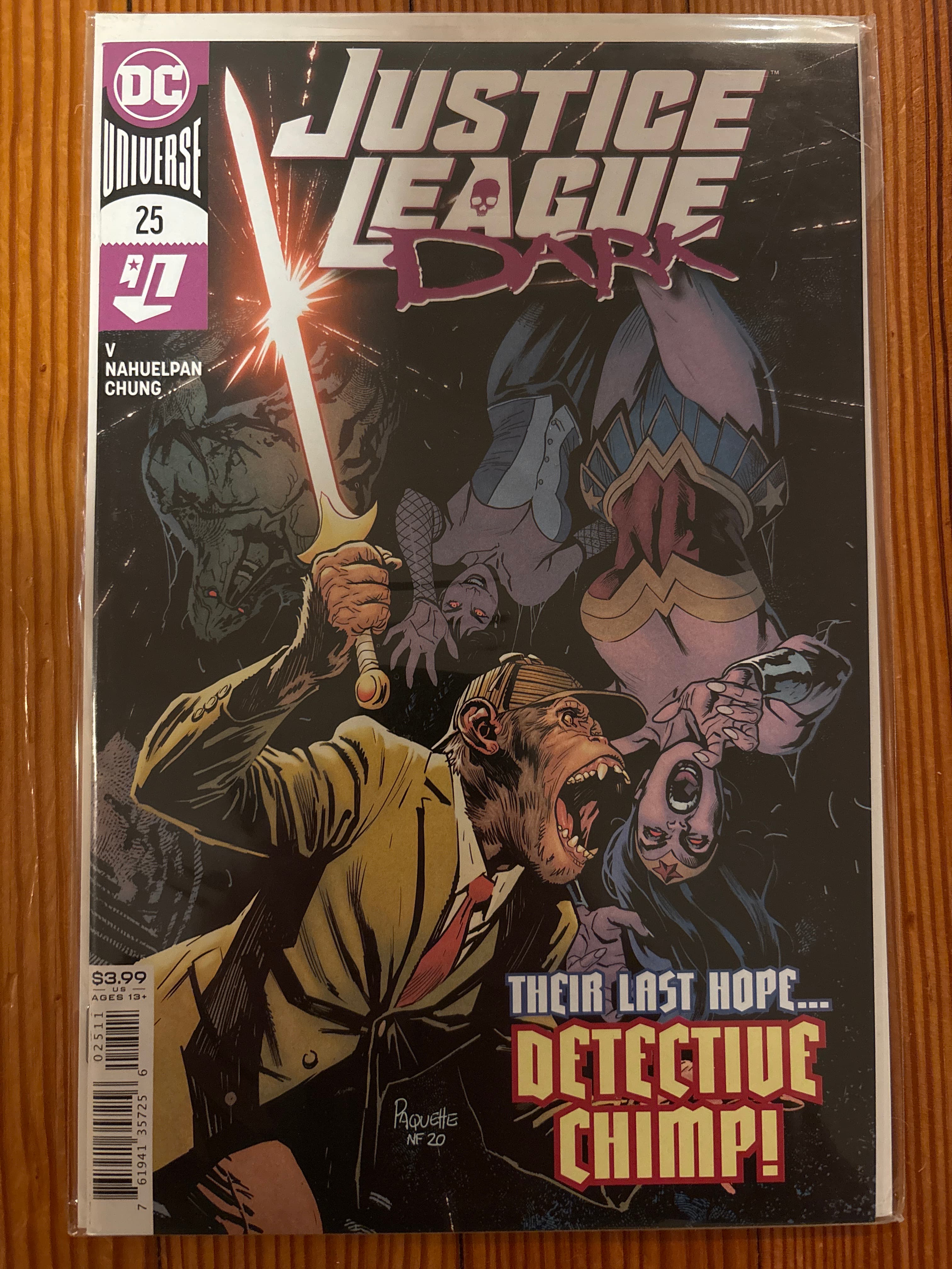 Cover of Justice League Dark (2018) #25 — Yanick Paquette Cover