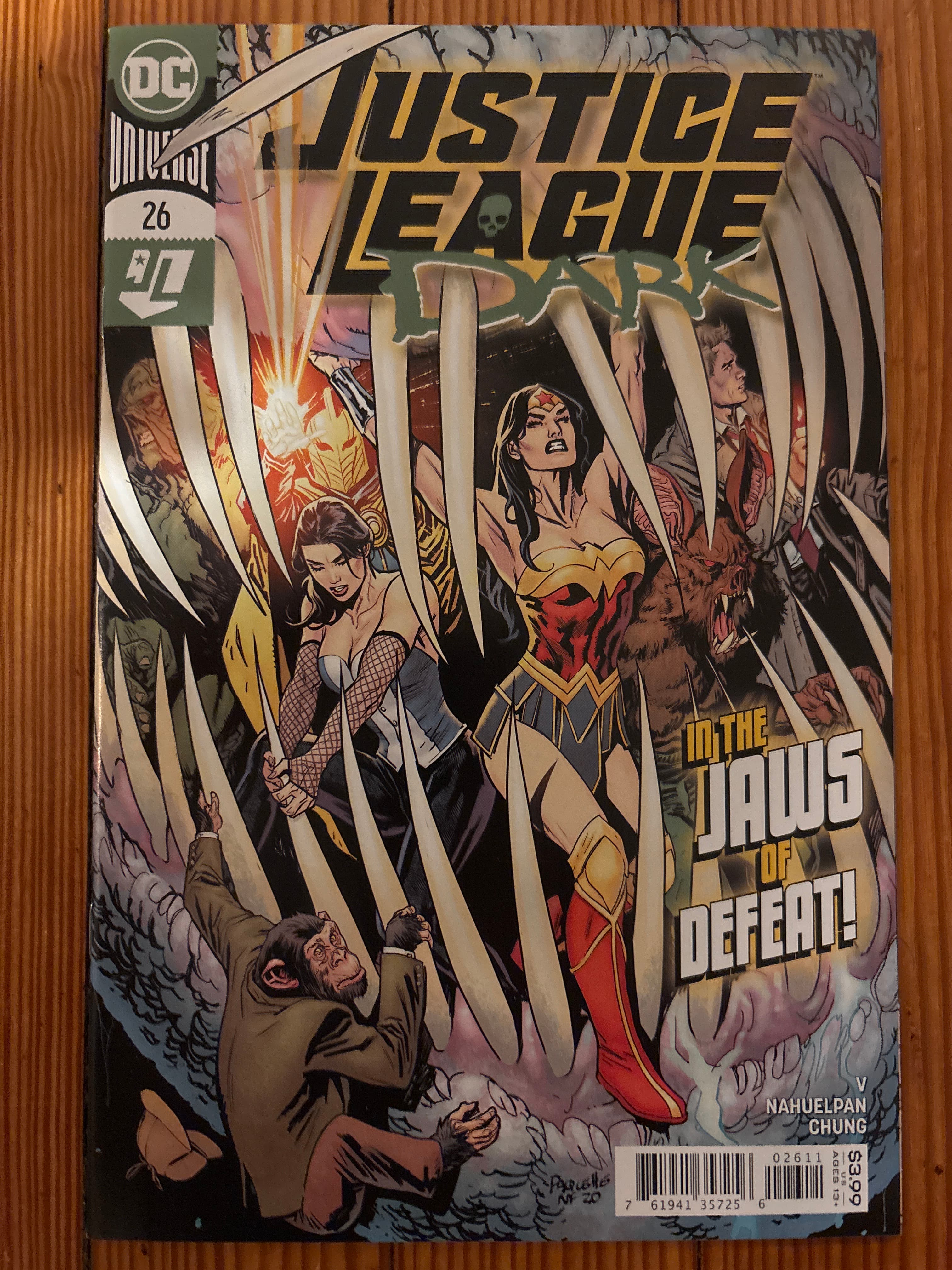 Cover of Justice League Dark (2018) #26 — Yanick Paquette Cover