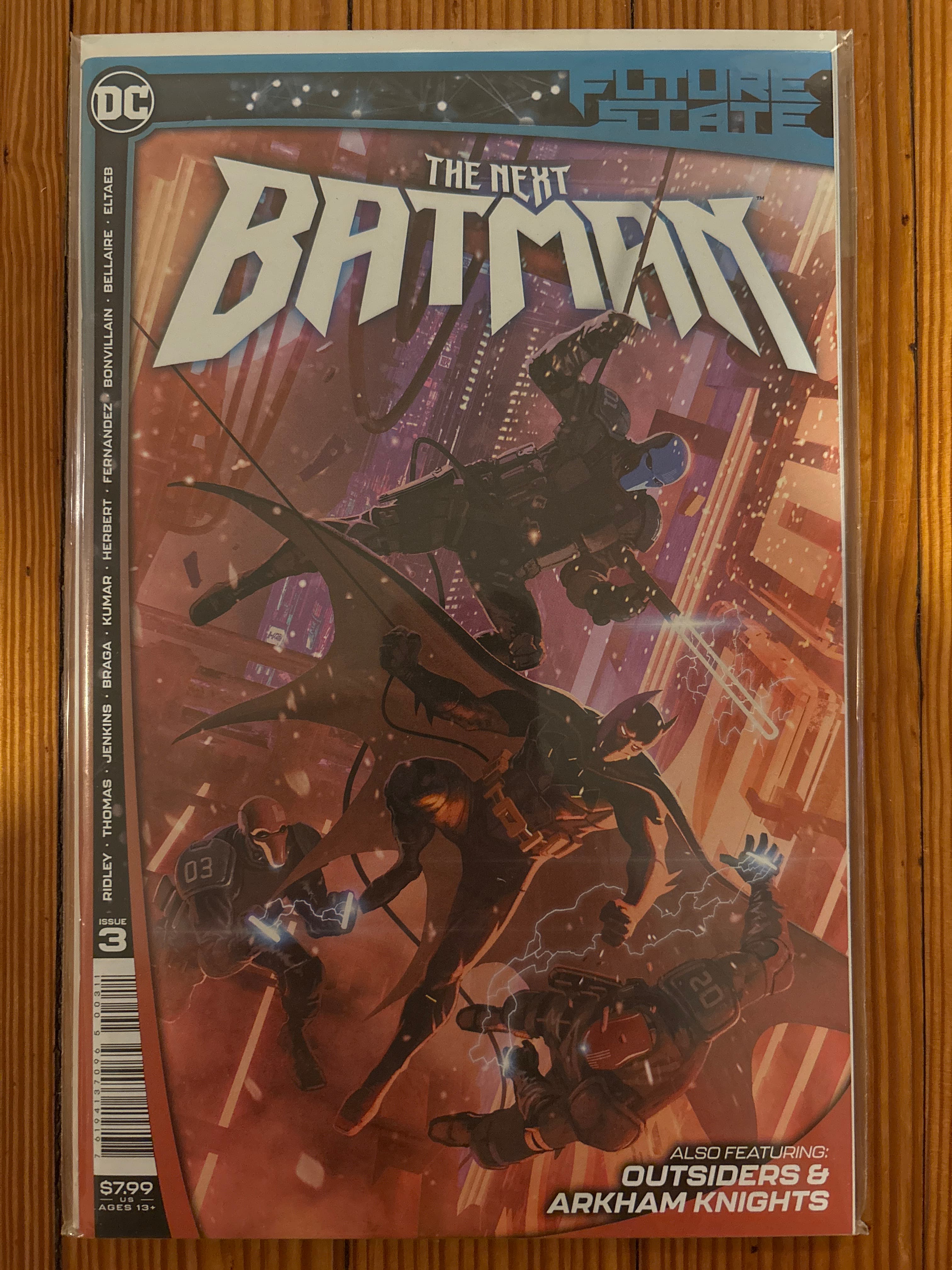 Cover of Future State: The Next Batman (2021) #3 — Ladrönn Cover