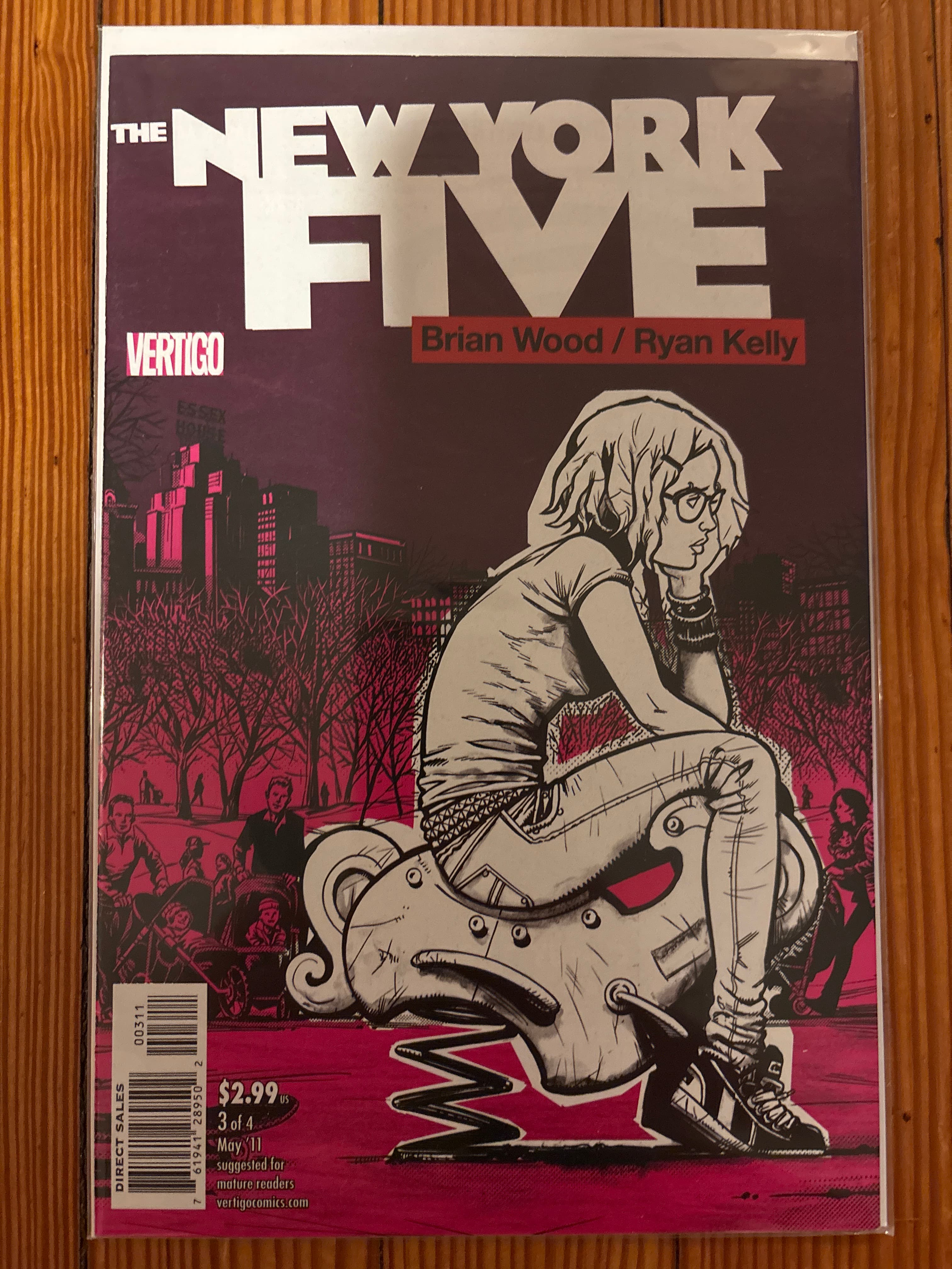 Cover of The New York Five (2011) #3