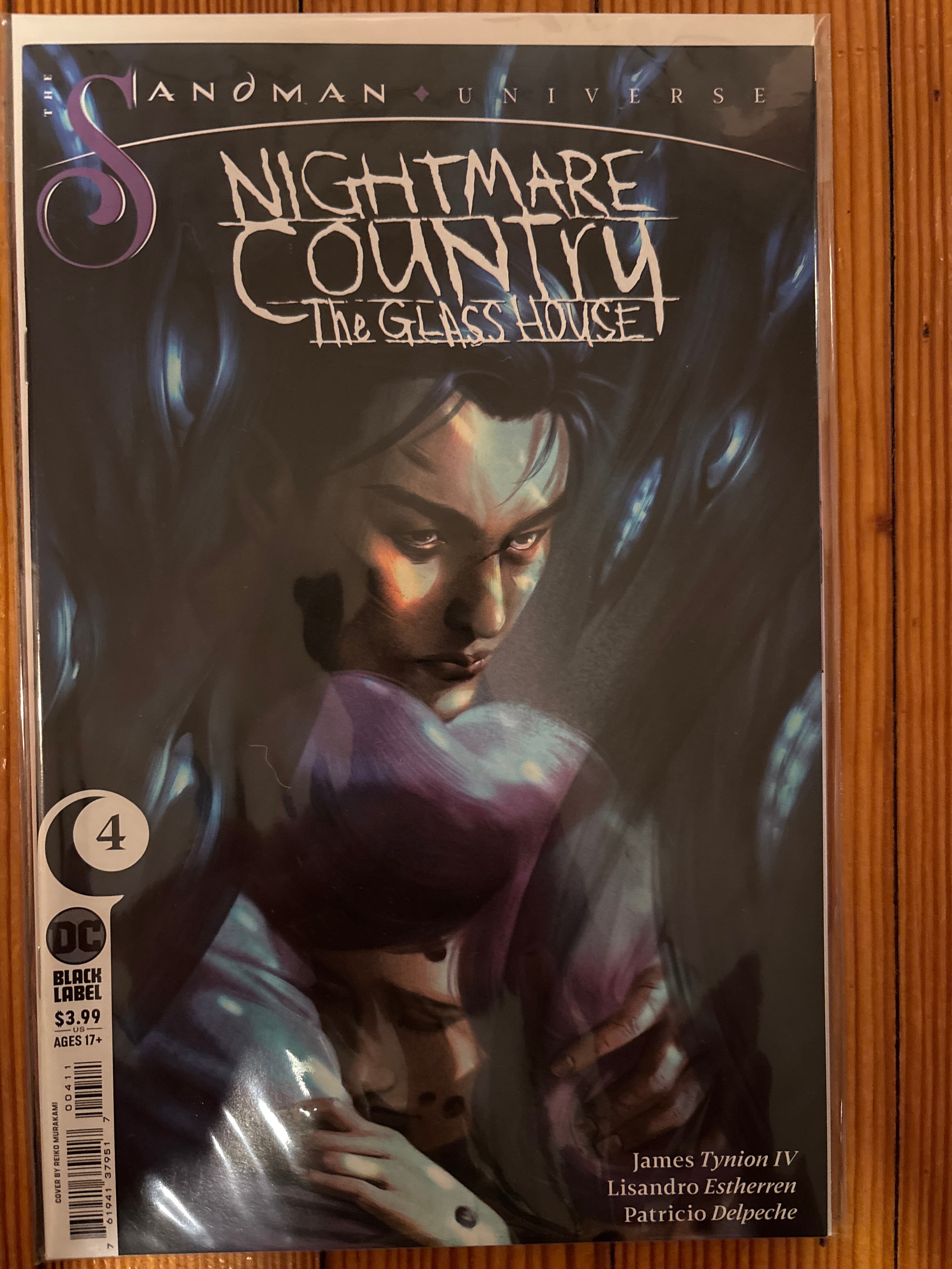 Cover of The Sandman Universe: Nightmare Country - The Glass House (2023) #4