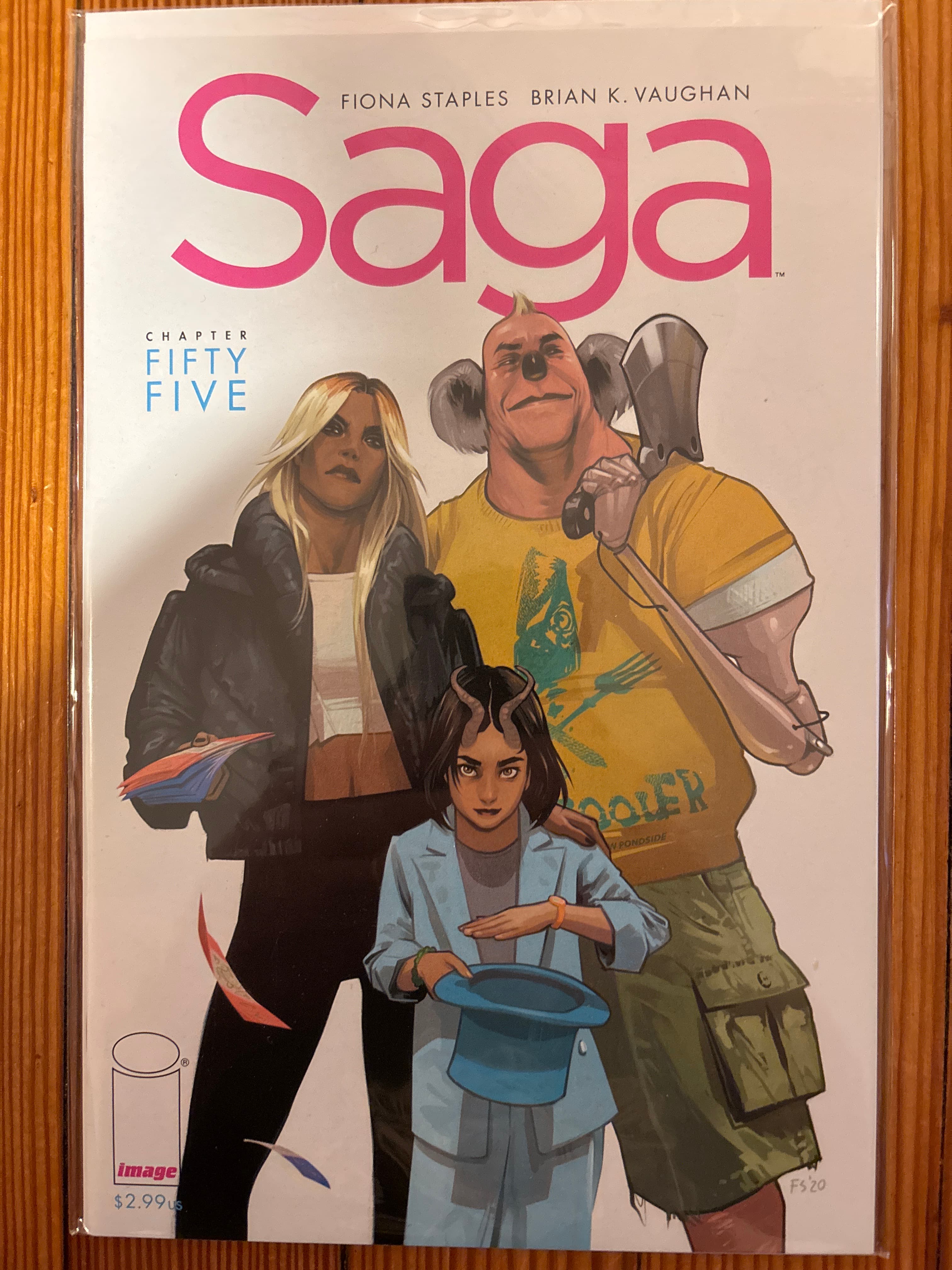 Cover of Saga (2012) #55