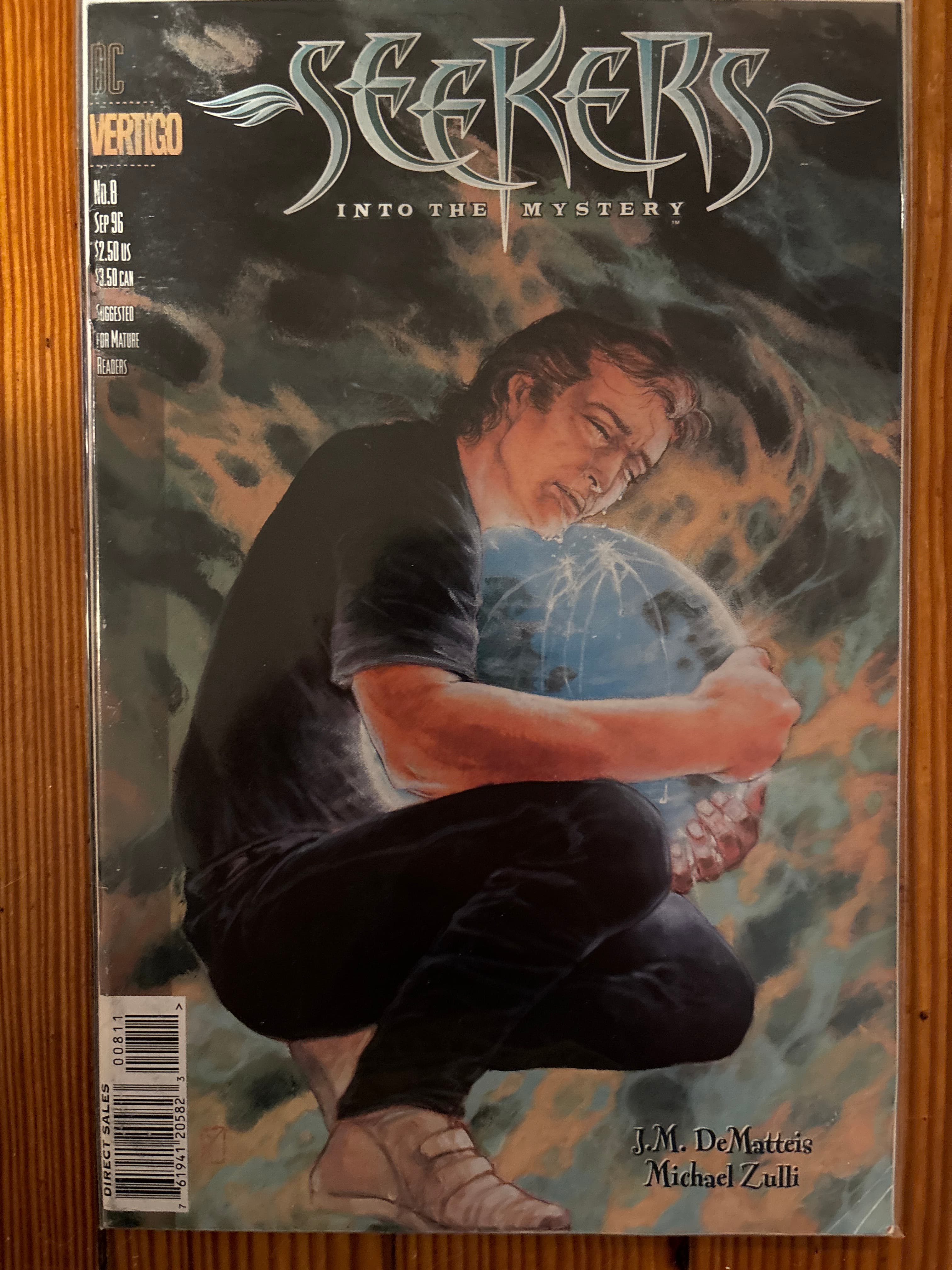 Cover of Seekers into the Mystery (1996) #8