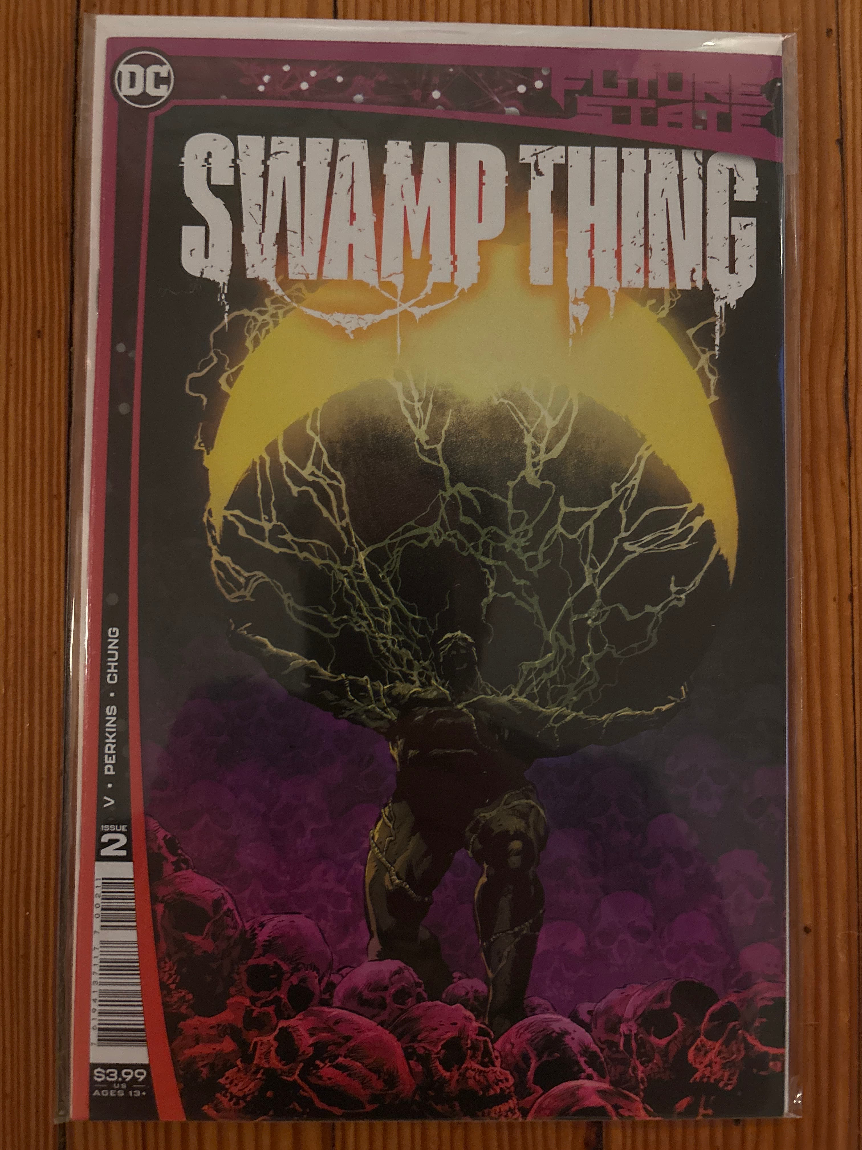 Cover of Future State: Swamp Thing (2021) #2 — Mike Perkins Cover