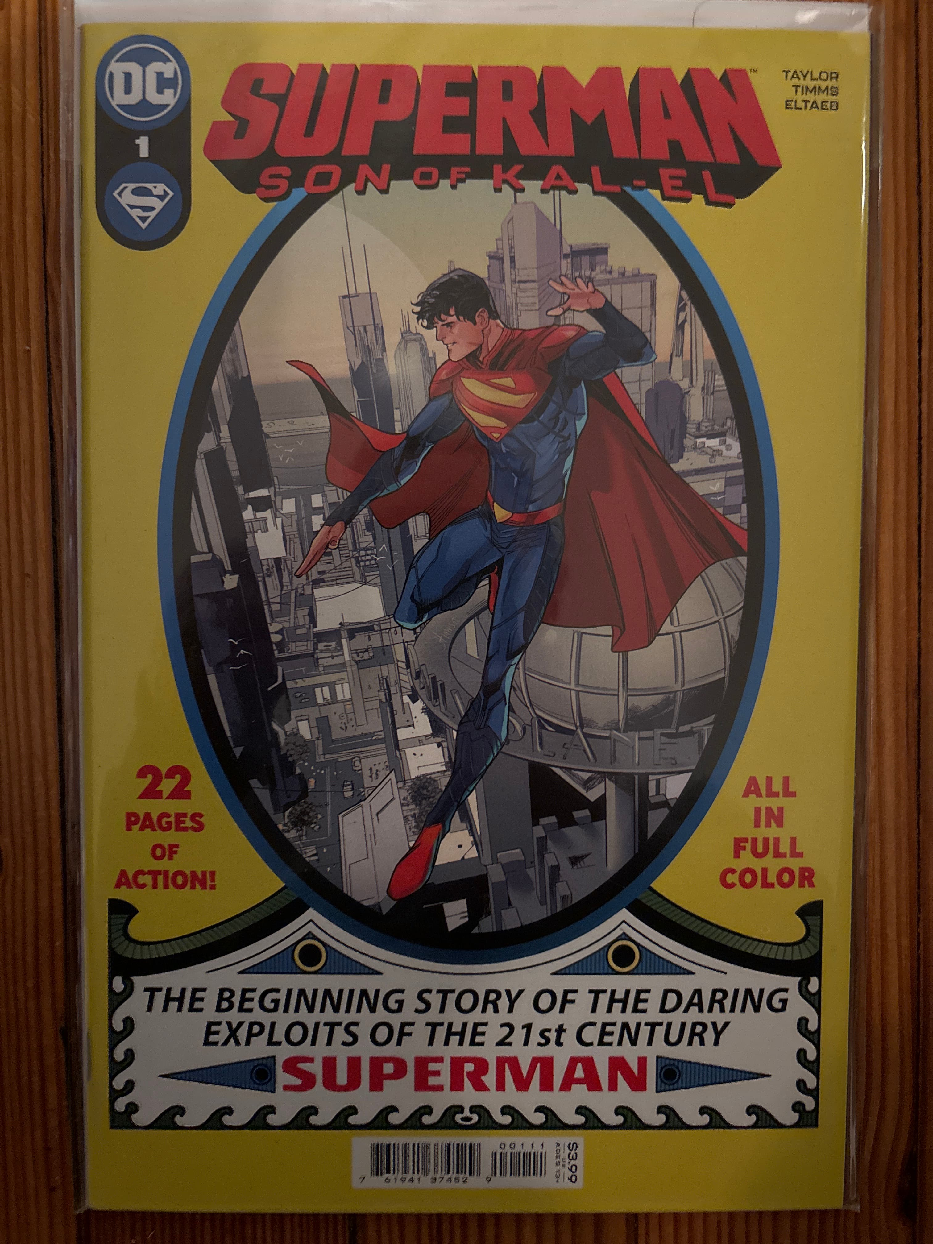 Cover of Superman: Son of Kal-El (2021) #1 — John Timms Cover
