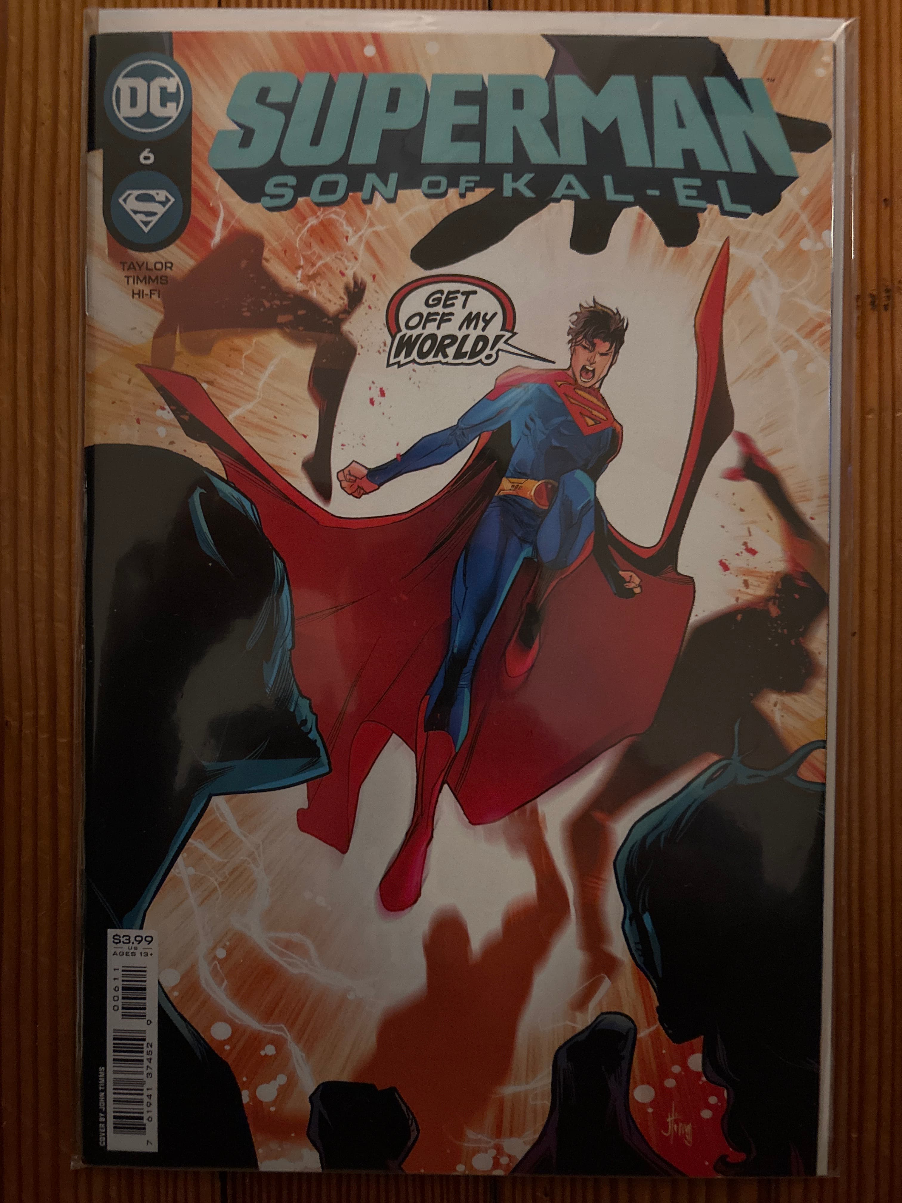 Cover of Superman: Son of Kal-El (2021) #6 — John Timms Cover