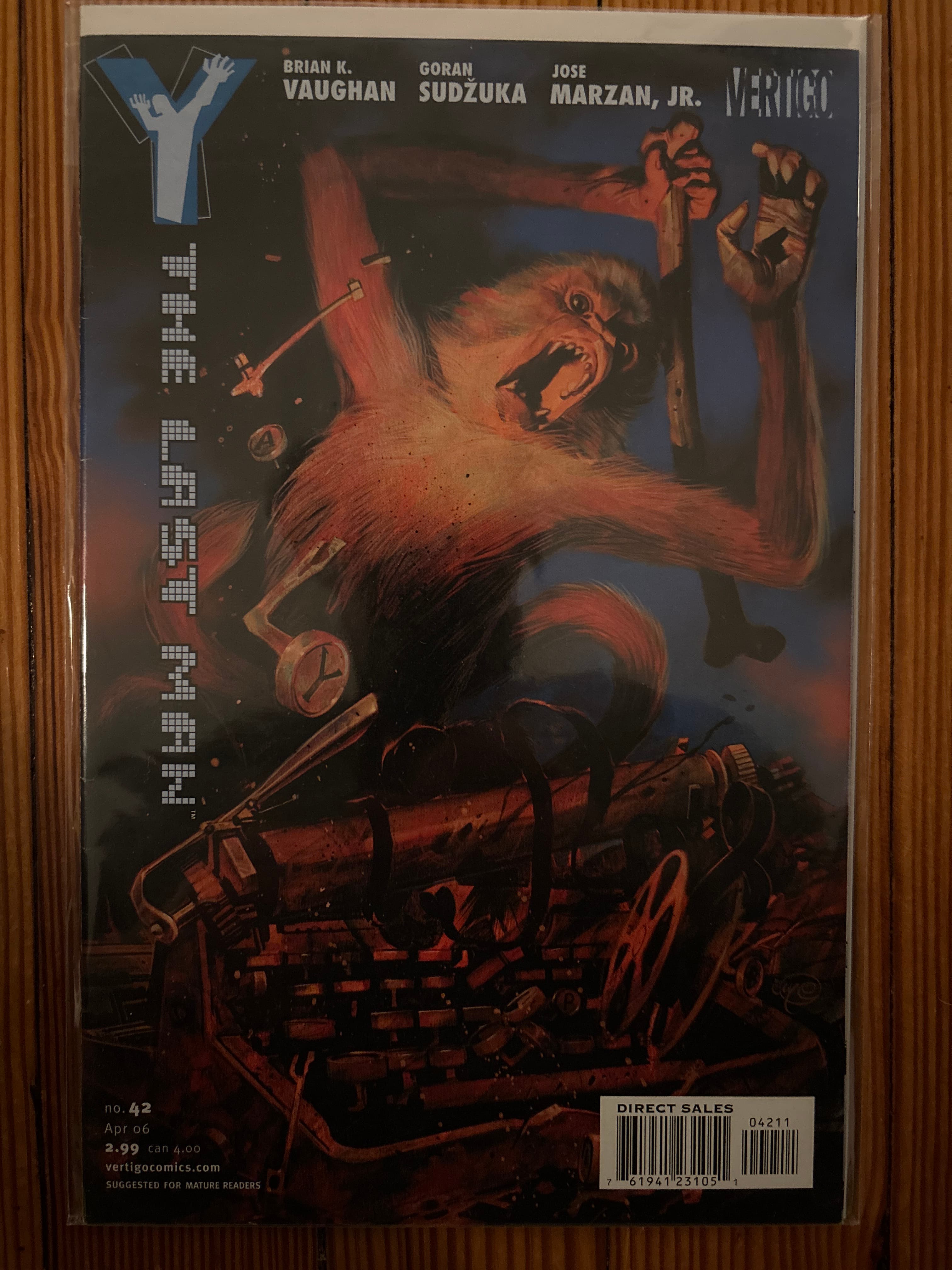 Cover of Y: The Last Man (2002) #42