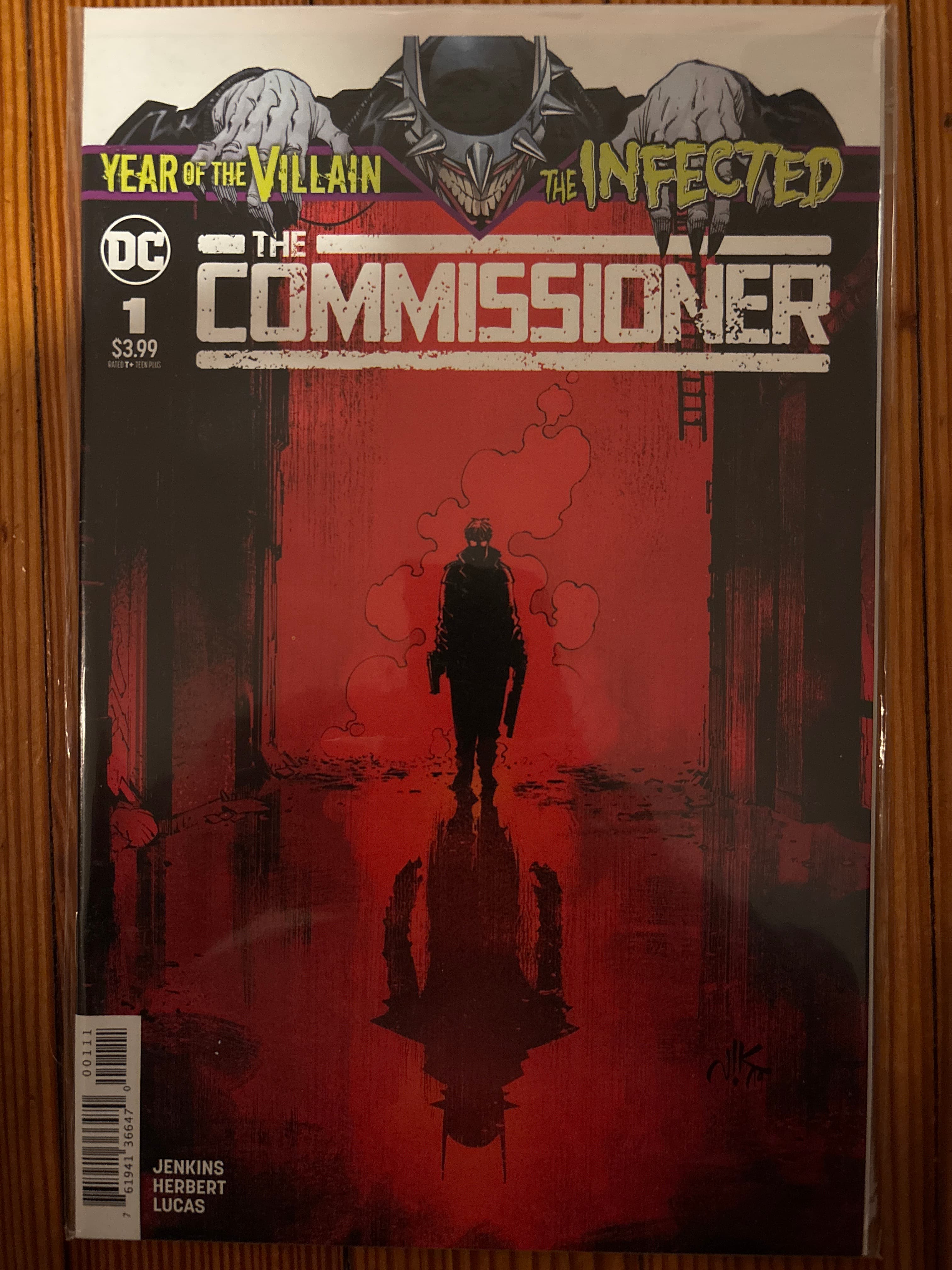Cover of The Infected: The Commissioner (2020) #1