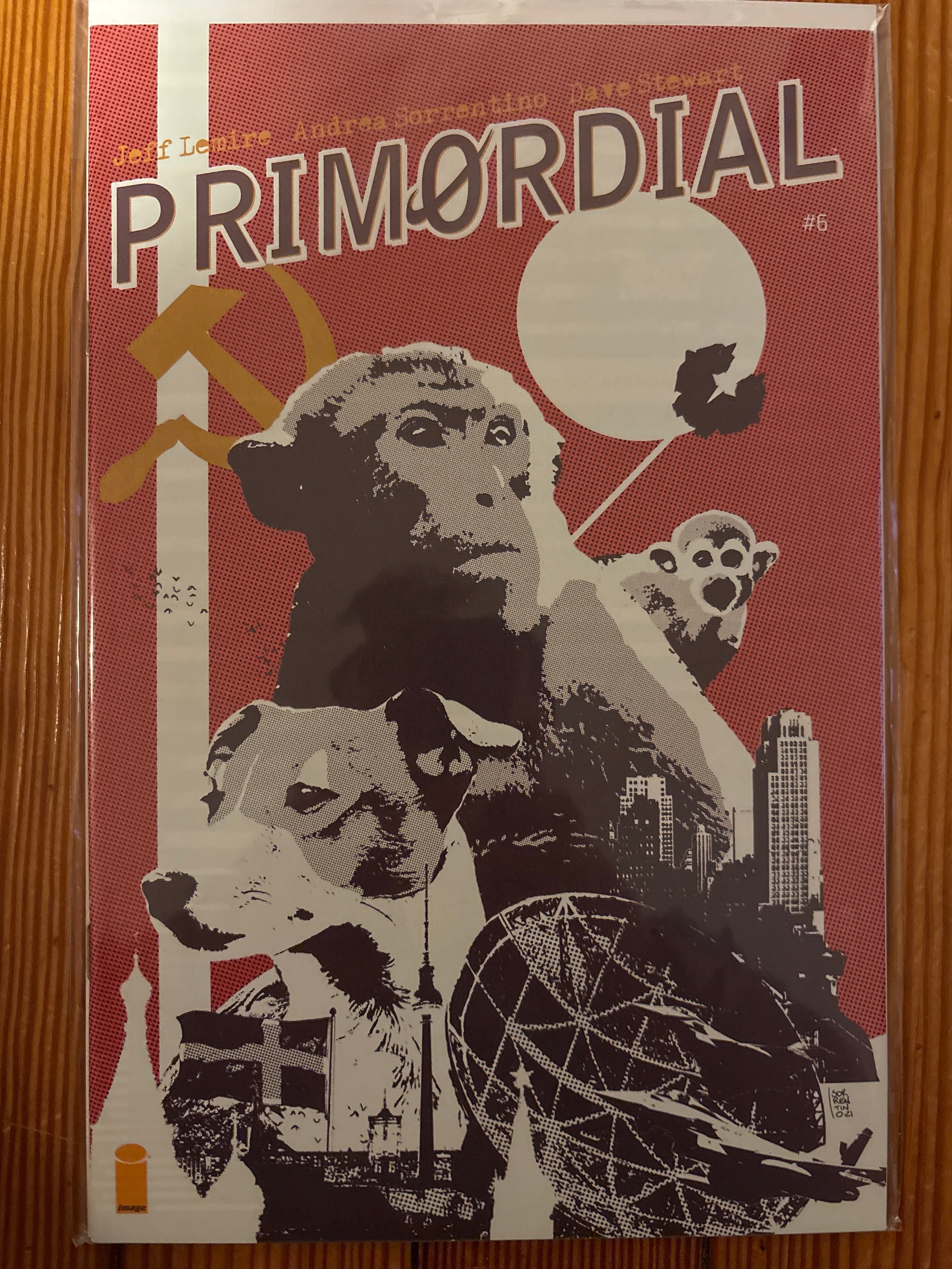 Cover of Primordial (2021) #6 — Cover A Andrea Sorrentino