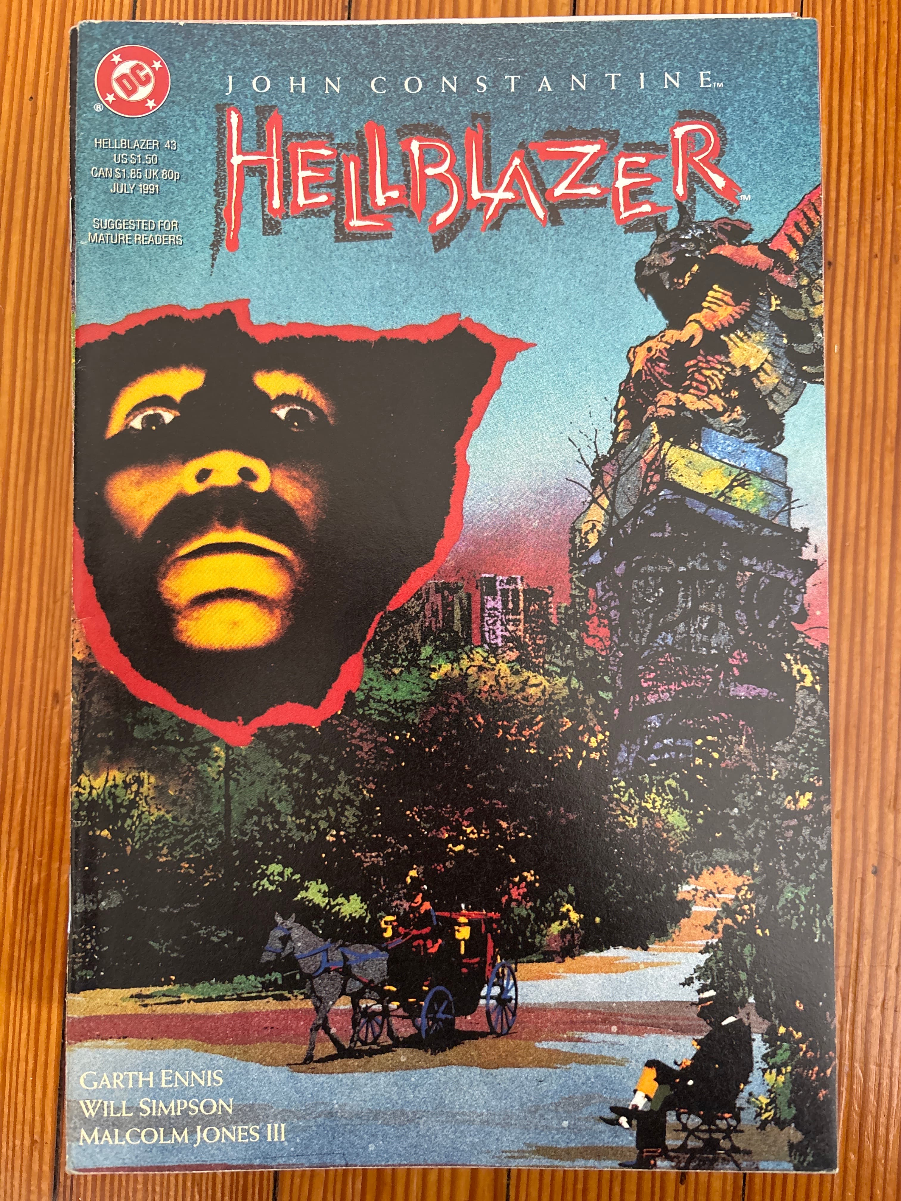 Cover of Hellblazer (1988) #43