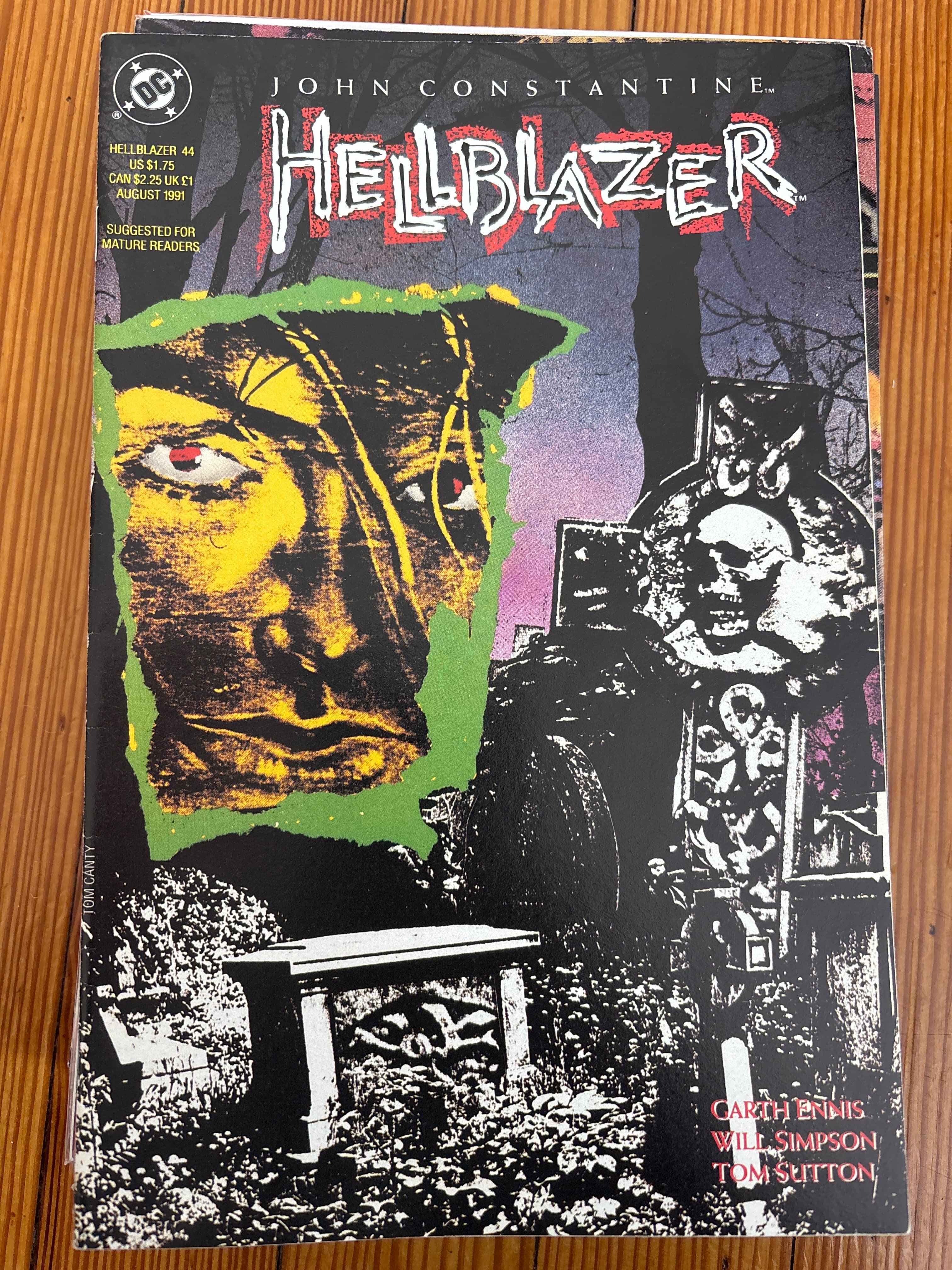 Cover of Hellblazer (1988) #44