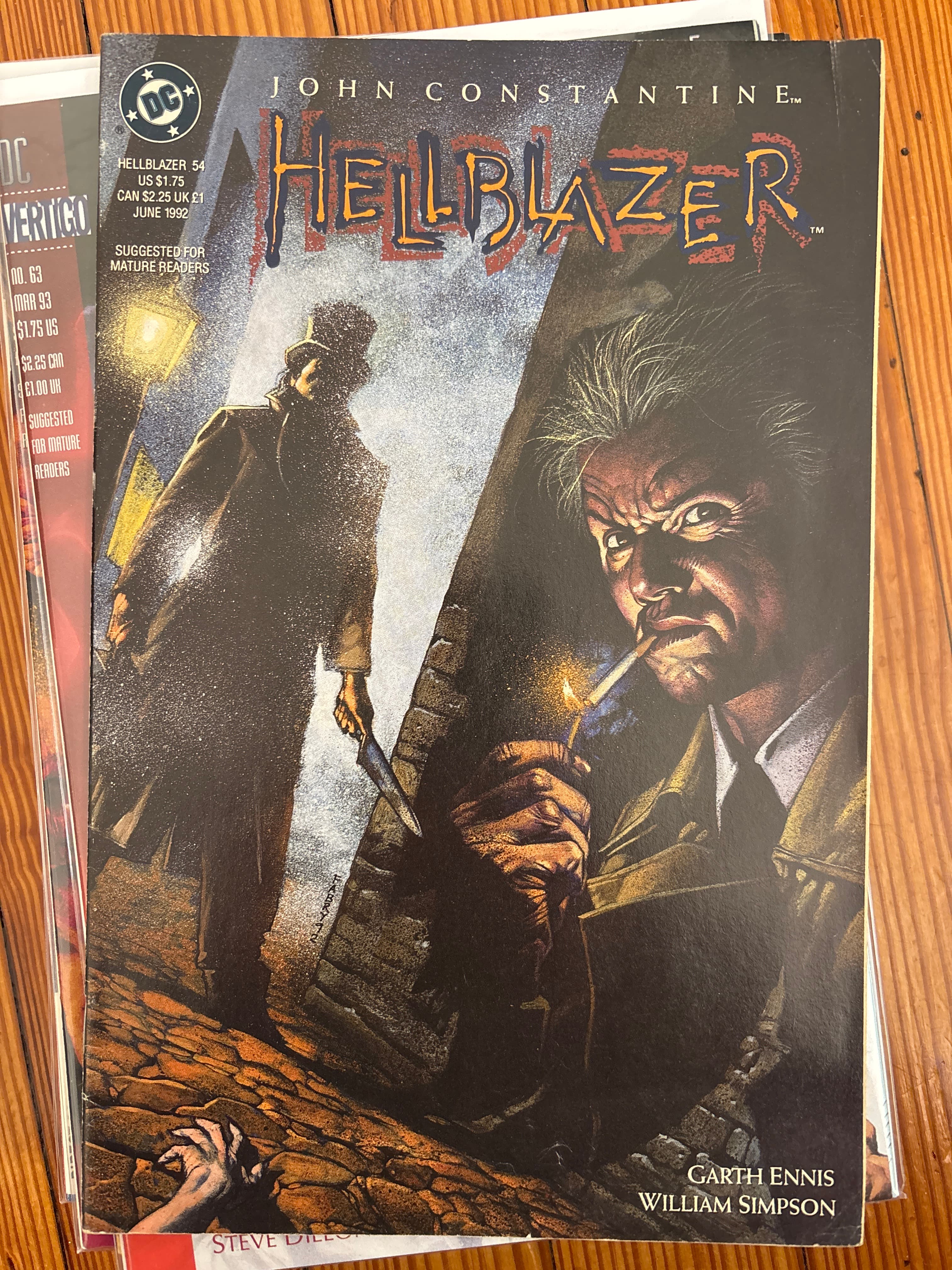 Cover of Hellblazer (1988) #54