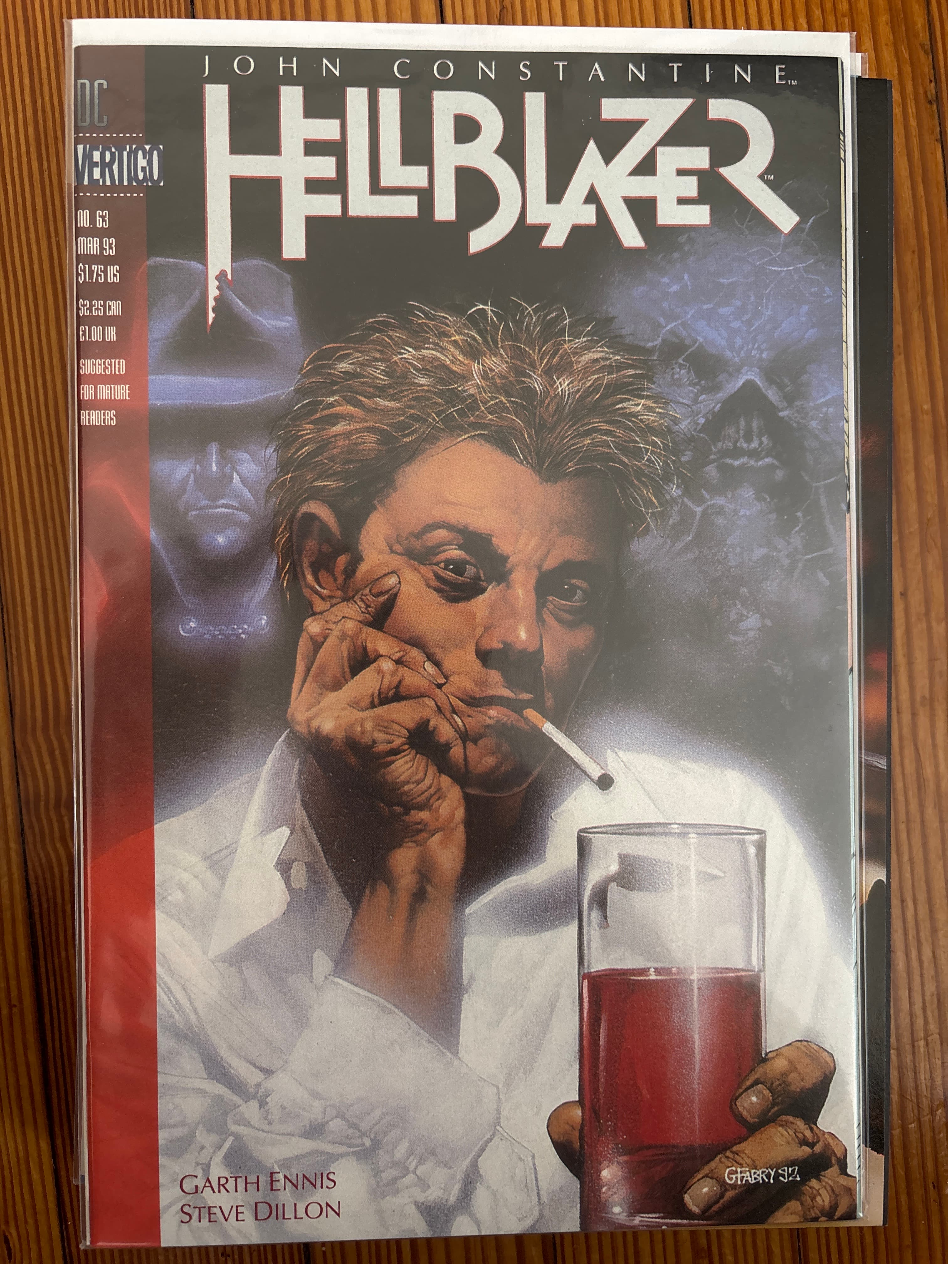 Cover of Hellblazer (1988) #63