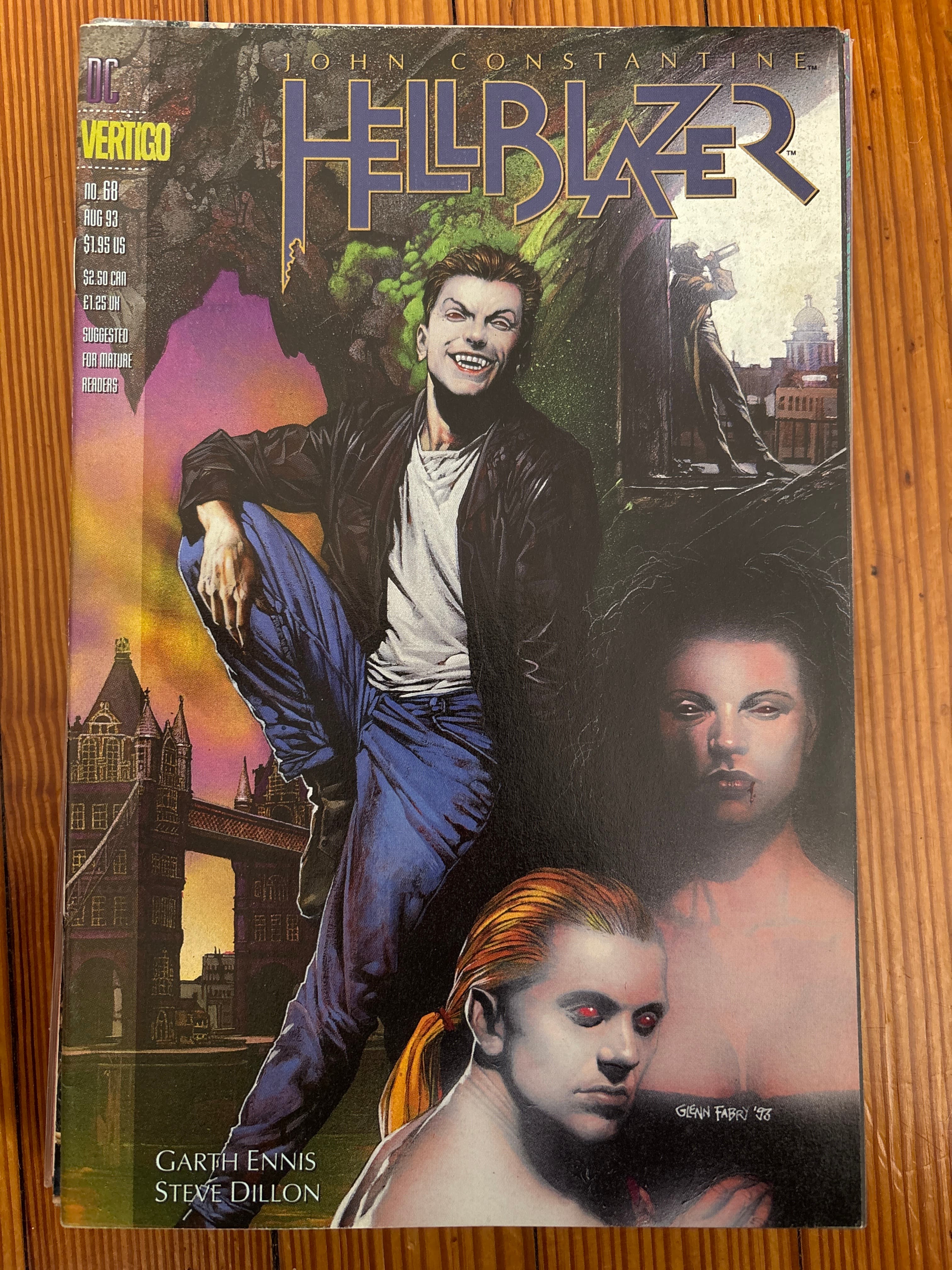 Cover of Hellblazer (1988) #68