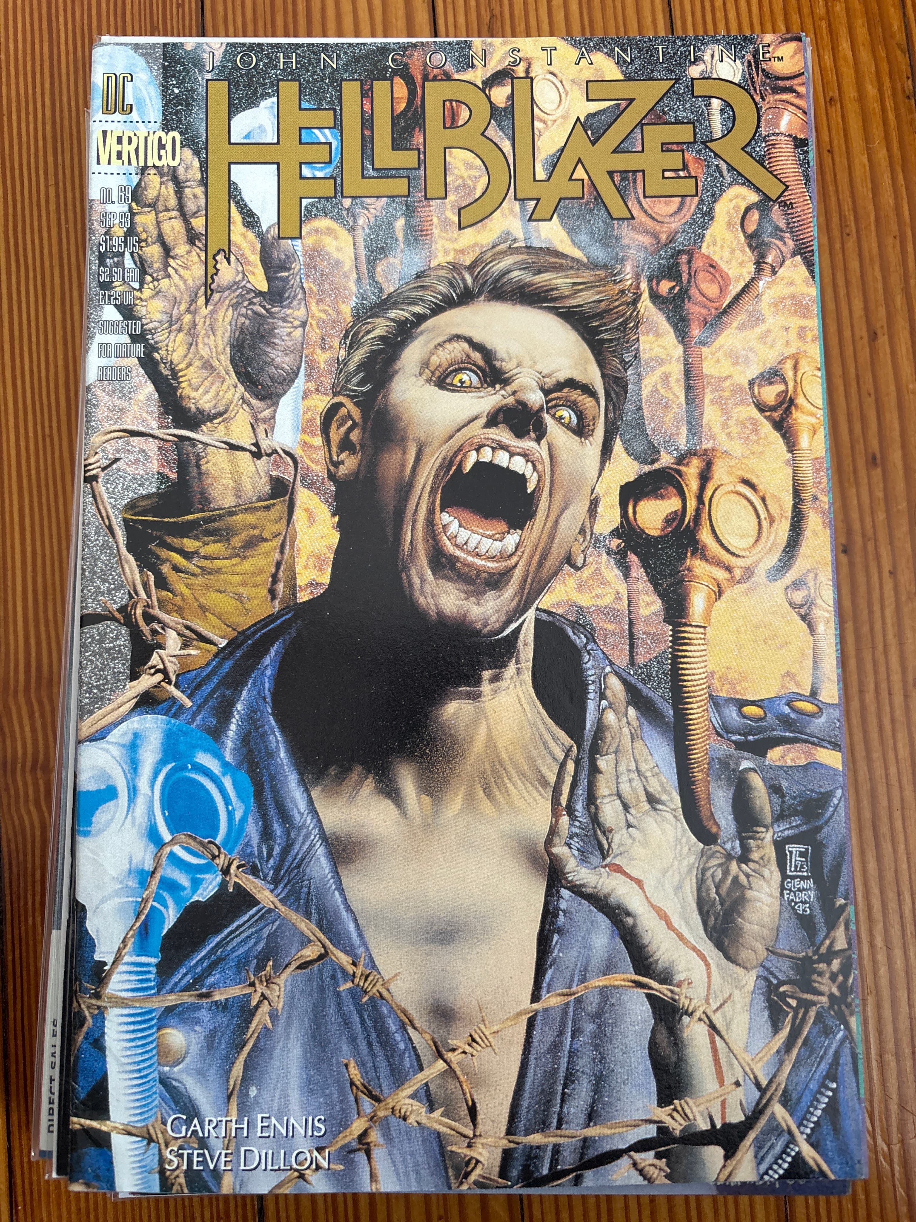 Cover of Hellblazer (1988) #69