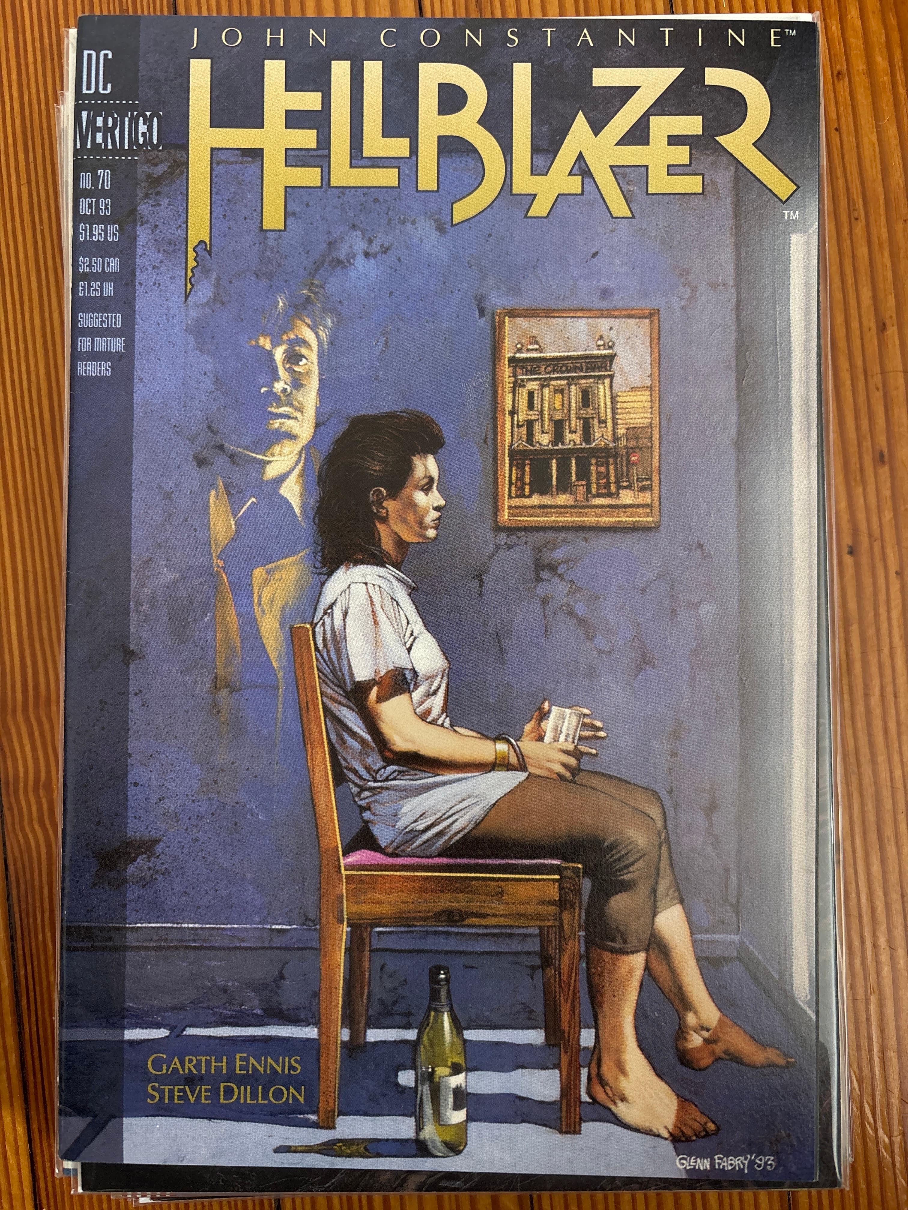 Cover of Hellblazer (1988) #70