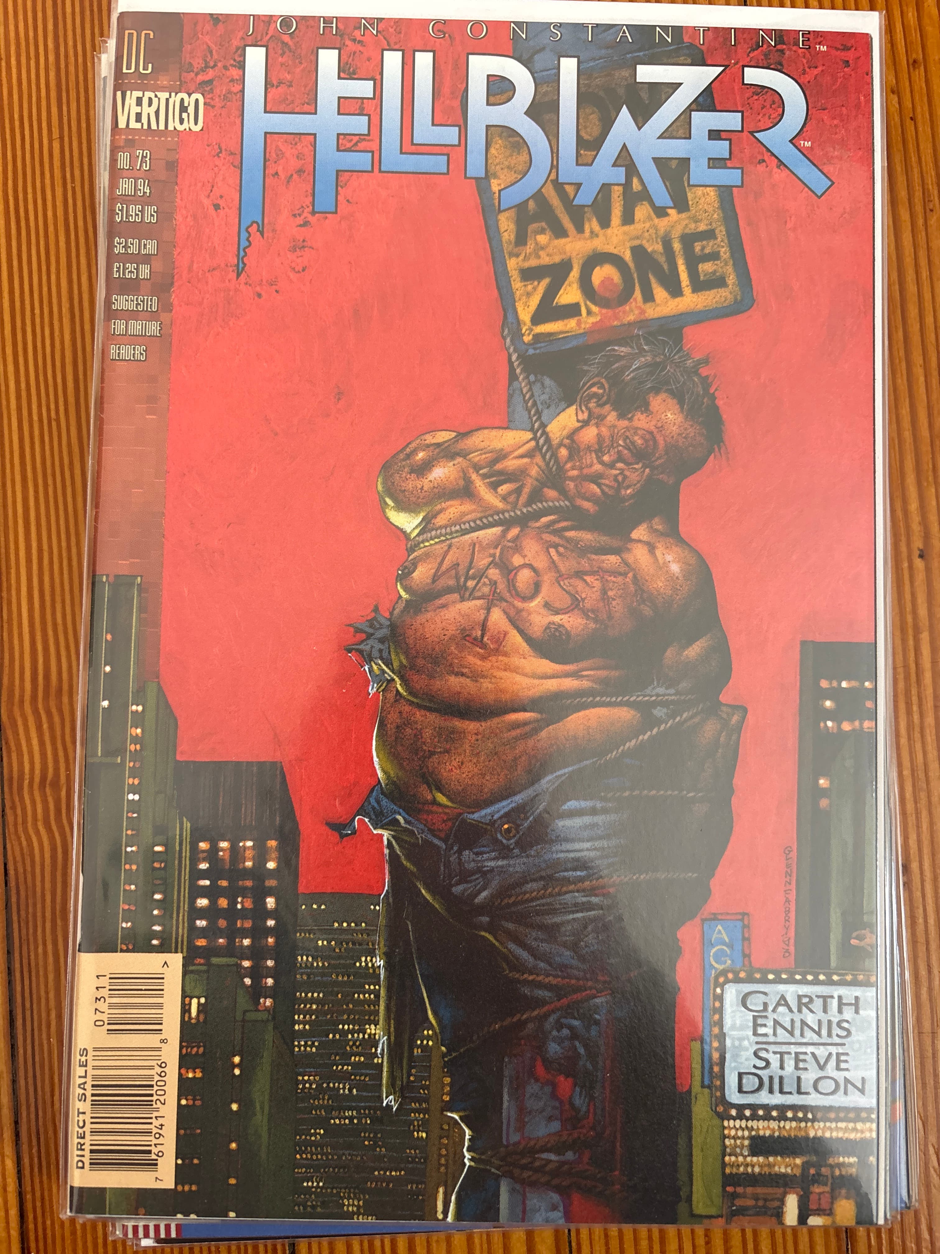 Cover of Hellblazer (1988) #73