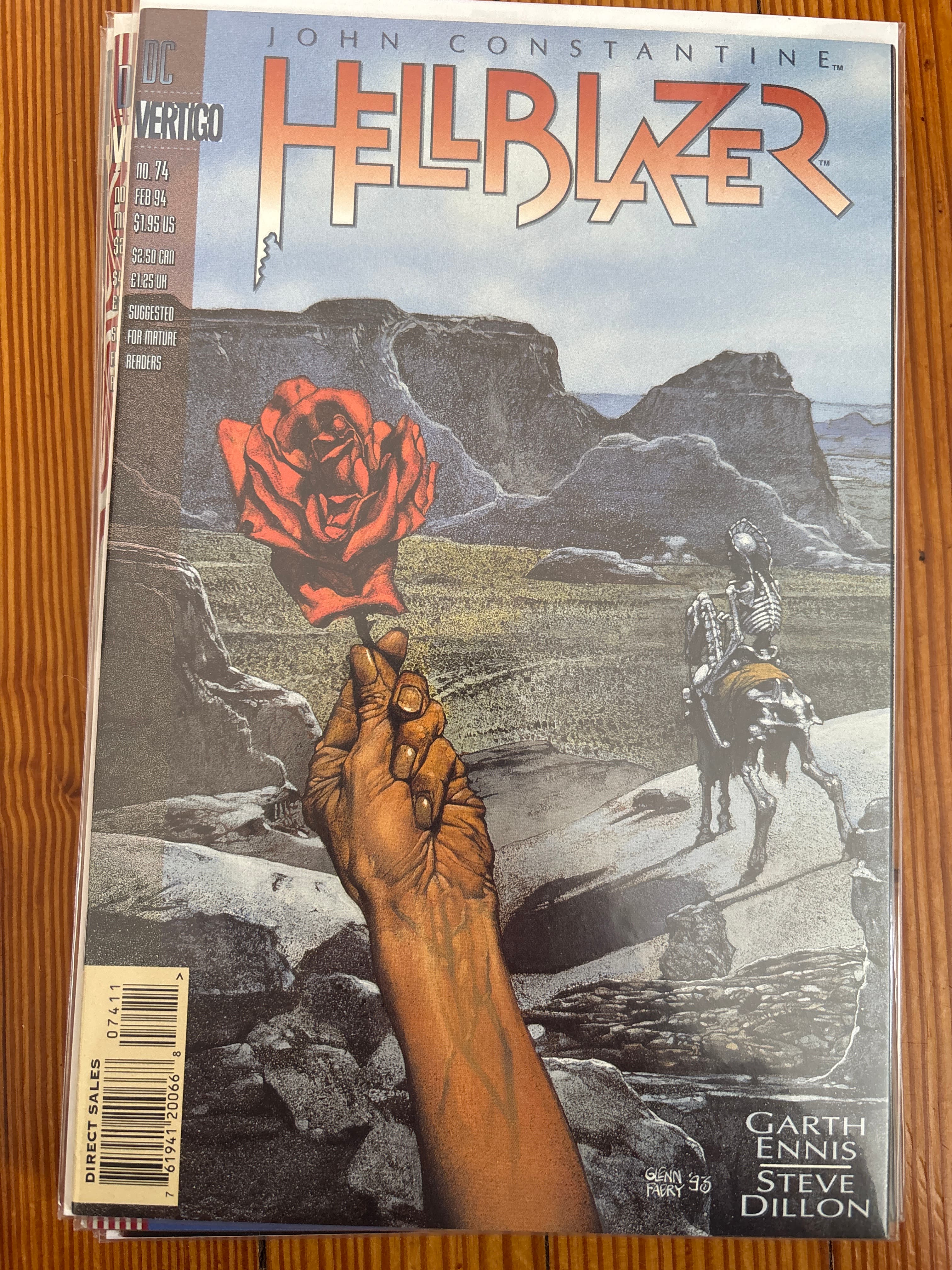 Cover of Hellblazer (1988) #74