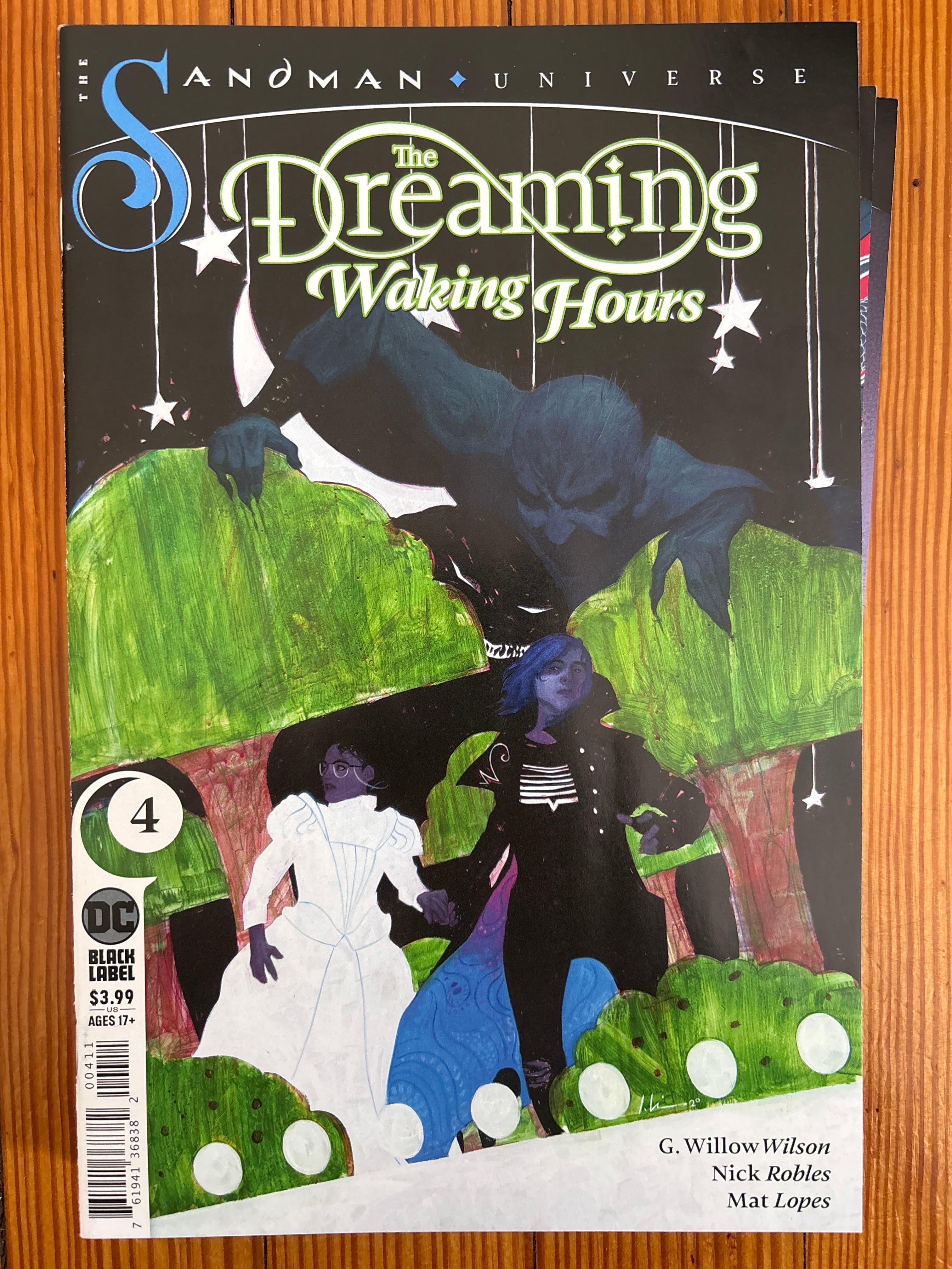 Cover of The Dreaming: Waking Hours (2020) #4