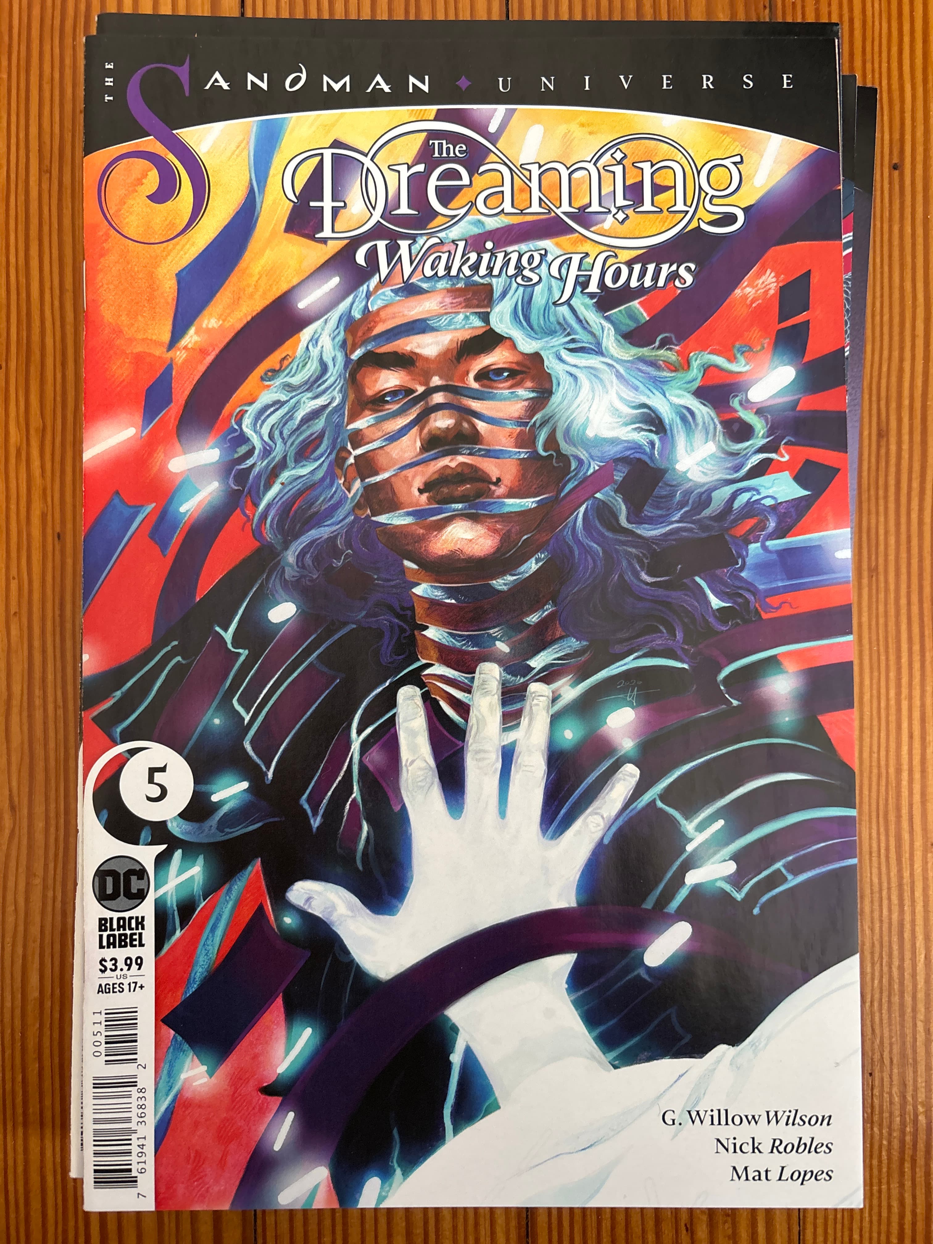 Cover of The Dreaming: Waking Hours (2020) #5